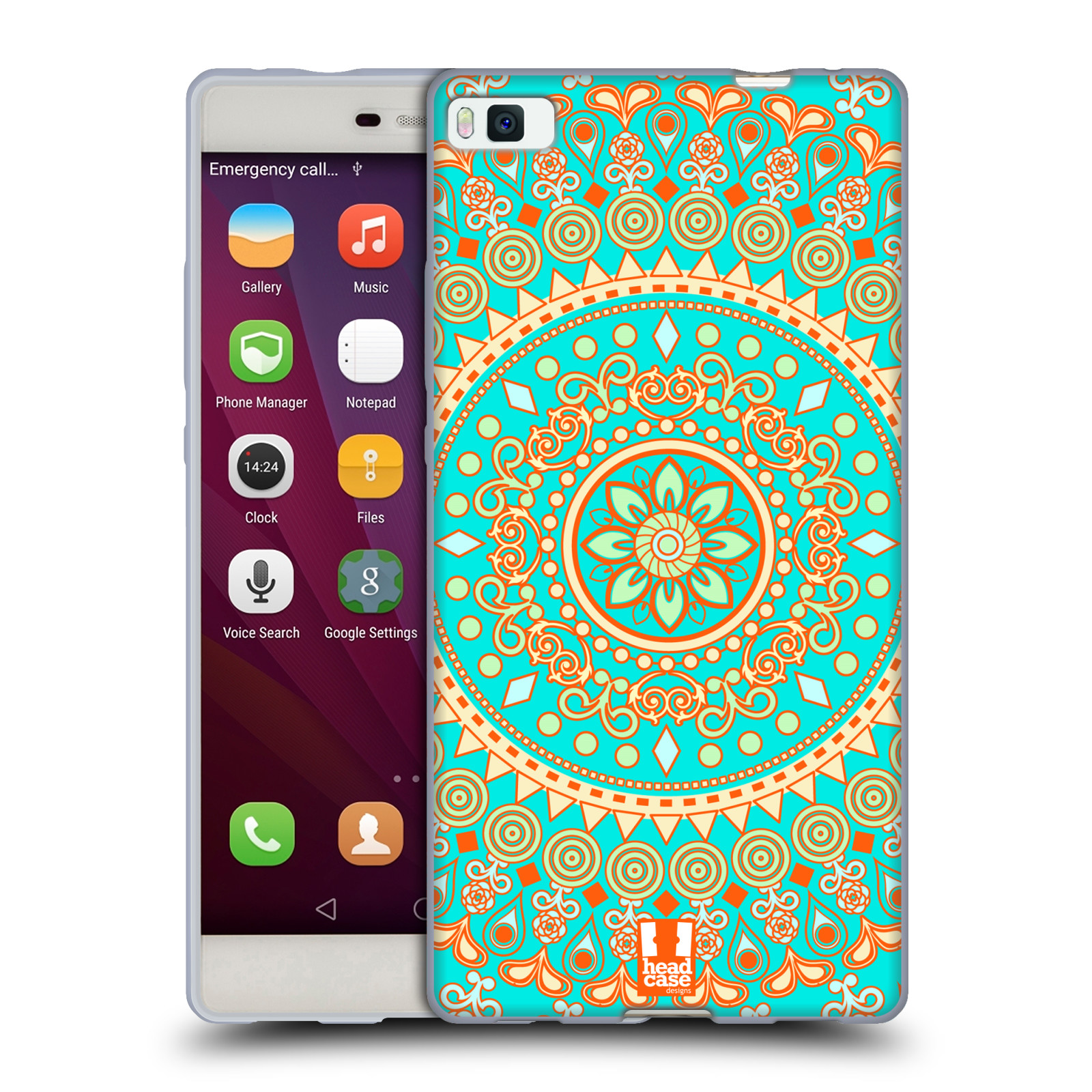 HEAD CASE DESIGNS MANDALA SOFT GEL HÜLLE FÜR HUAWEI HANDYS - Bild 10 von 11