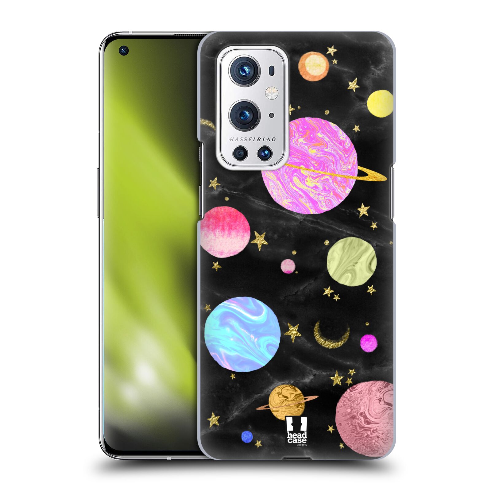 Obal na mobil OnePlus 9 PRO - HEAD CASE - Barevná Galaxie
