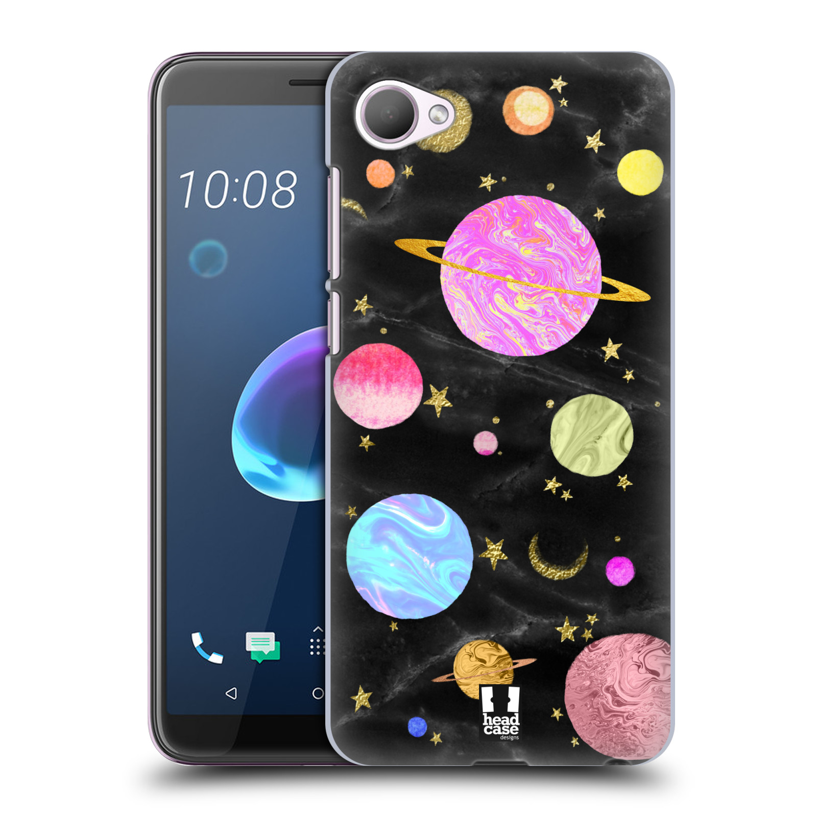 Obal na mobil HTC Desire 12 / Desire 12 DUAL SIM - HEAD CASE - Barevná Galaxie