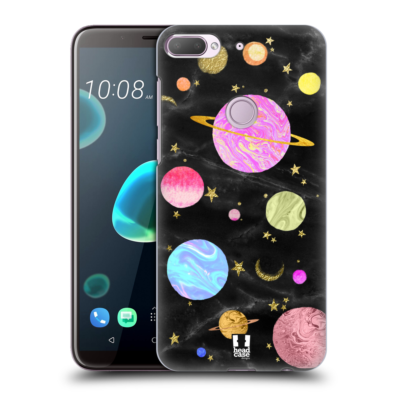 Obal na mobil HTC Desire 12+ / Desire 12+ DUAL SIM - HEAD CASE - Barevná Galaxie