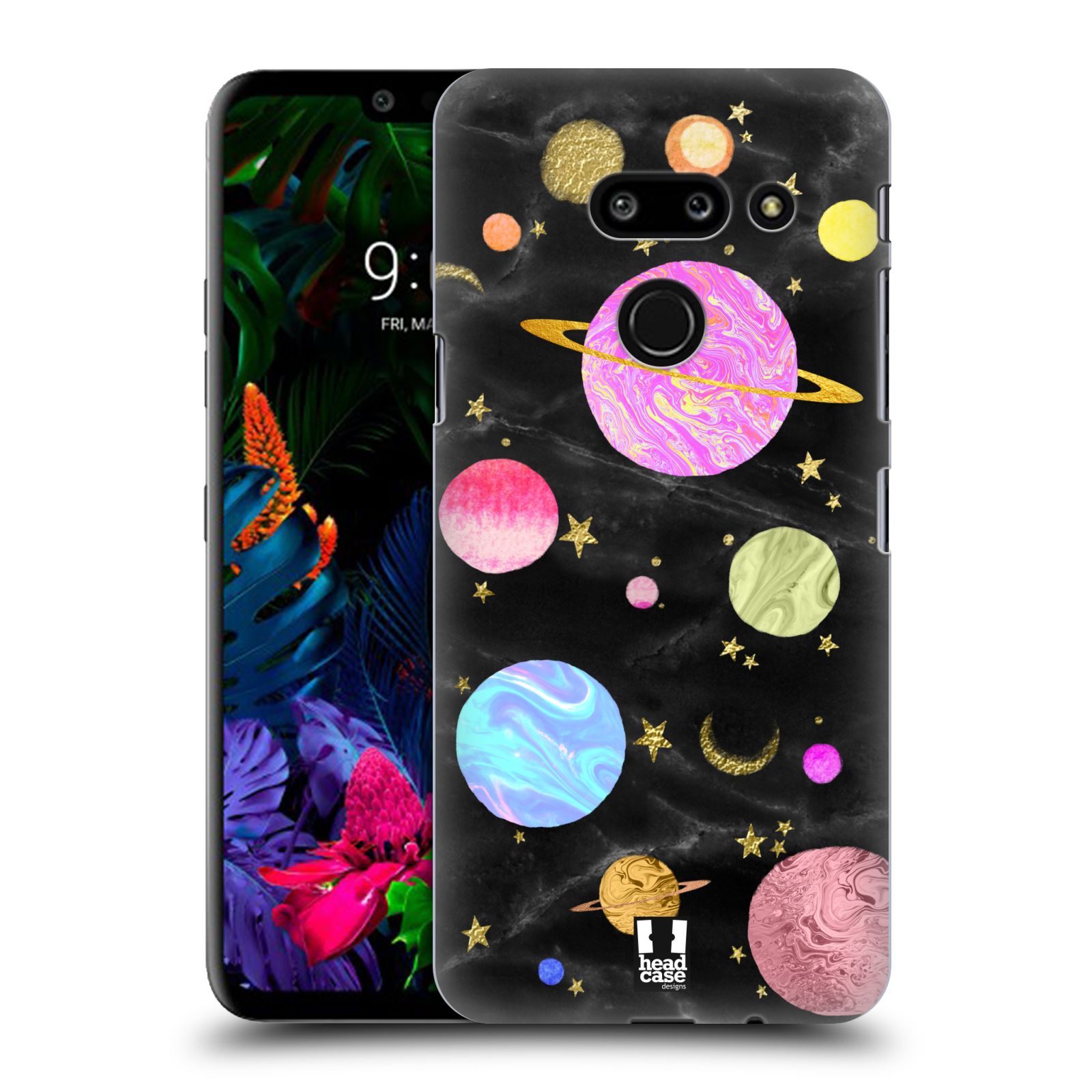 Obal na mobil LG G8 ThinQ - HEAD CASE - Barevná Galaxie
