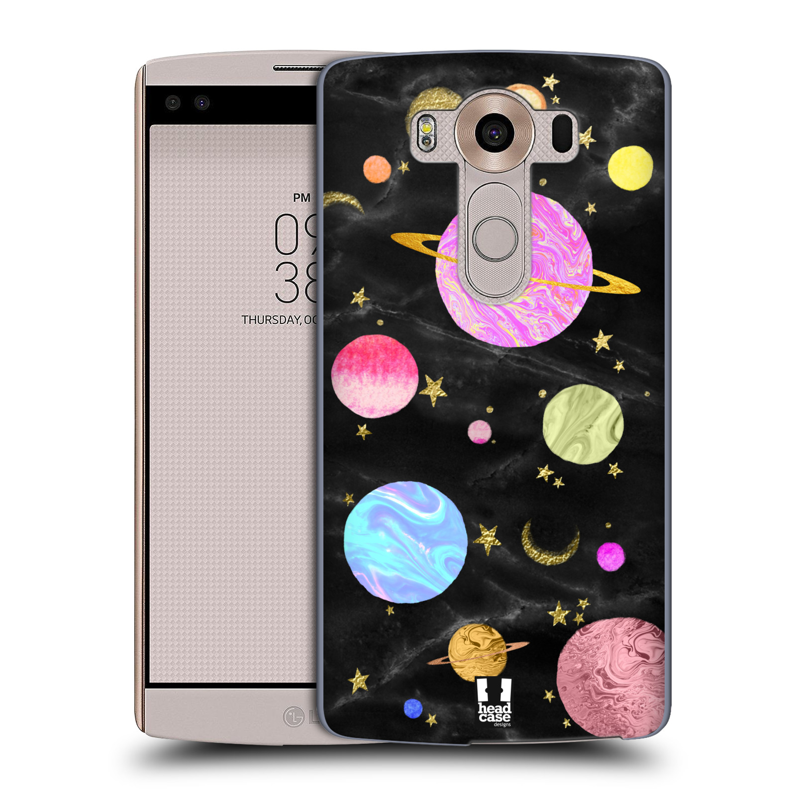 Obal na mobil LG V10 - HEAD CASE - Barevná Galaxie