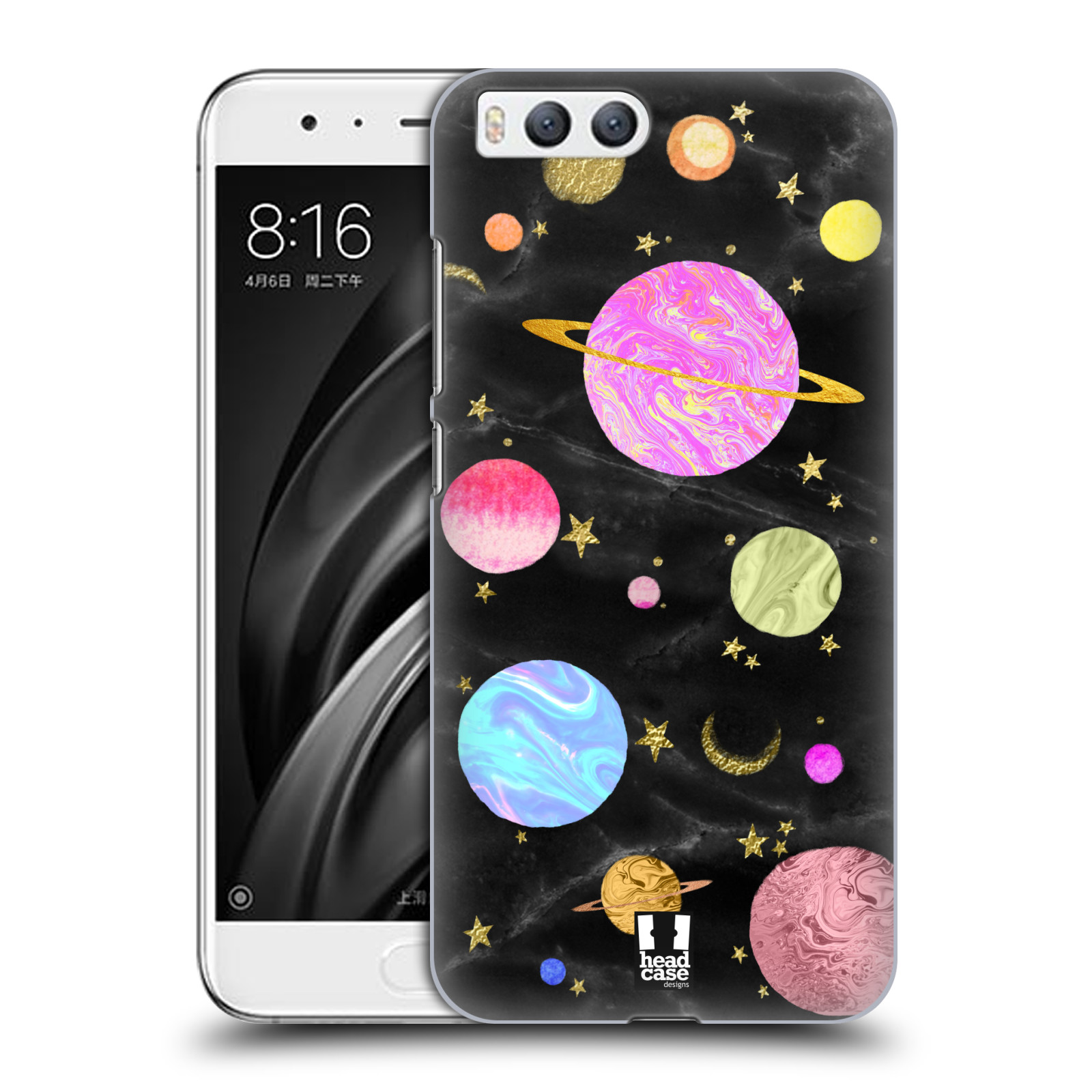 Obal na mobil Xiaomi MI6 - HEAD CASE - Barevná Galaxie
