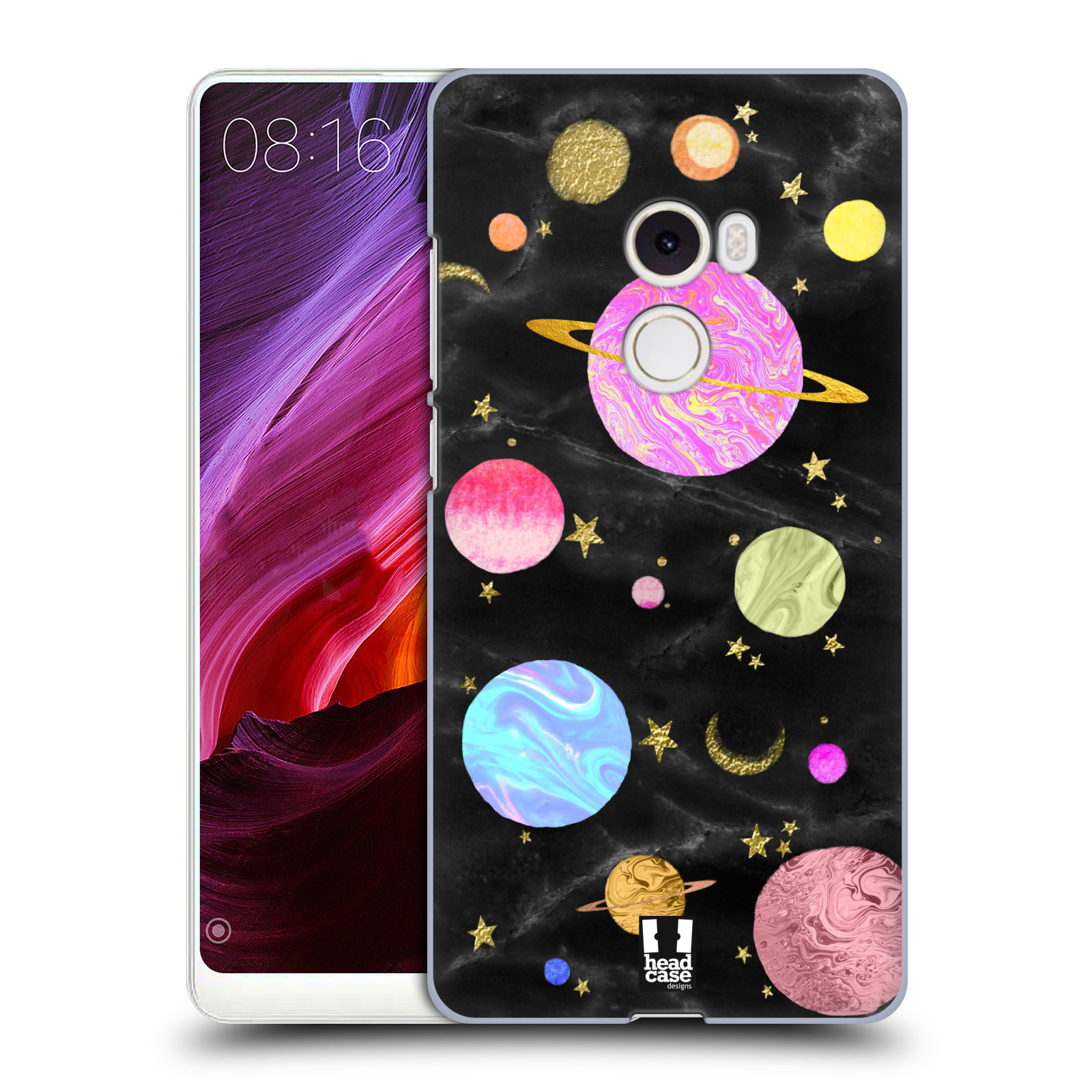 Obal na mobil Xiaomi Mi Mix 2 - HEAD CASE - Barevná Galaxie