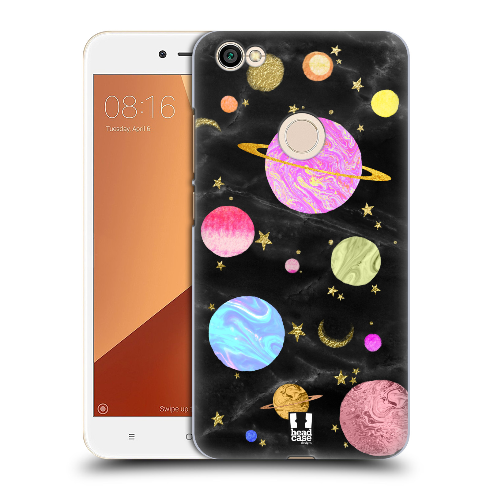 Obal na mobil Xiaomi Redmi Note 5A - HEAD CASE - Barevná Galaxie