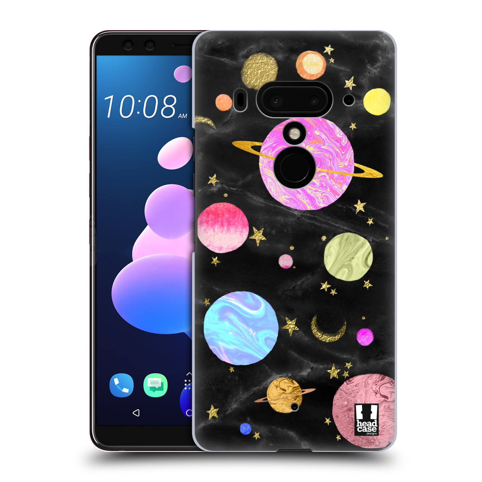 Obal na mobil HTC U 12 PLUS / U 12+ DUAL SIM - HEAD CASE - Barevná Galaxie