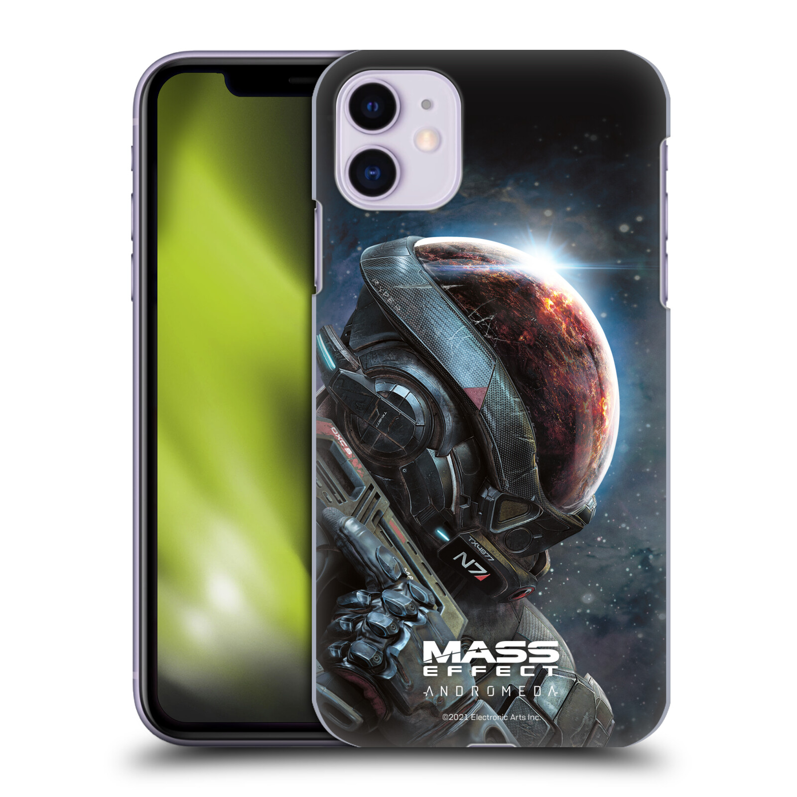 Zadní obal pro mobil Apple Iphone 11 - HEAD CASE - Mass Effect - Hlava