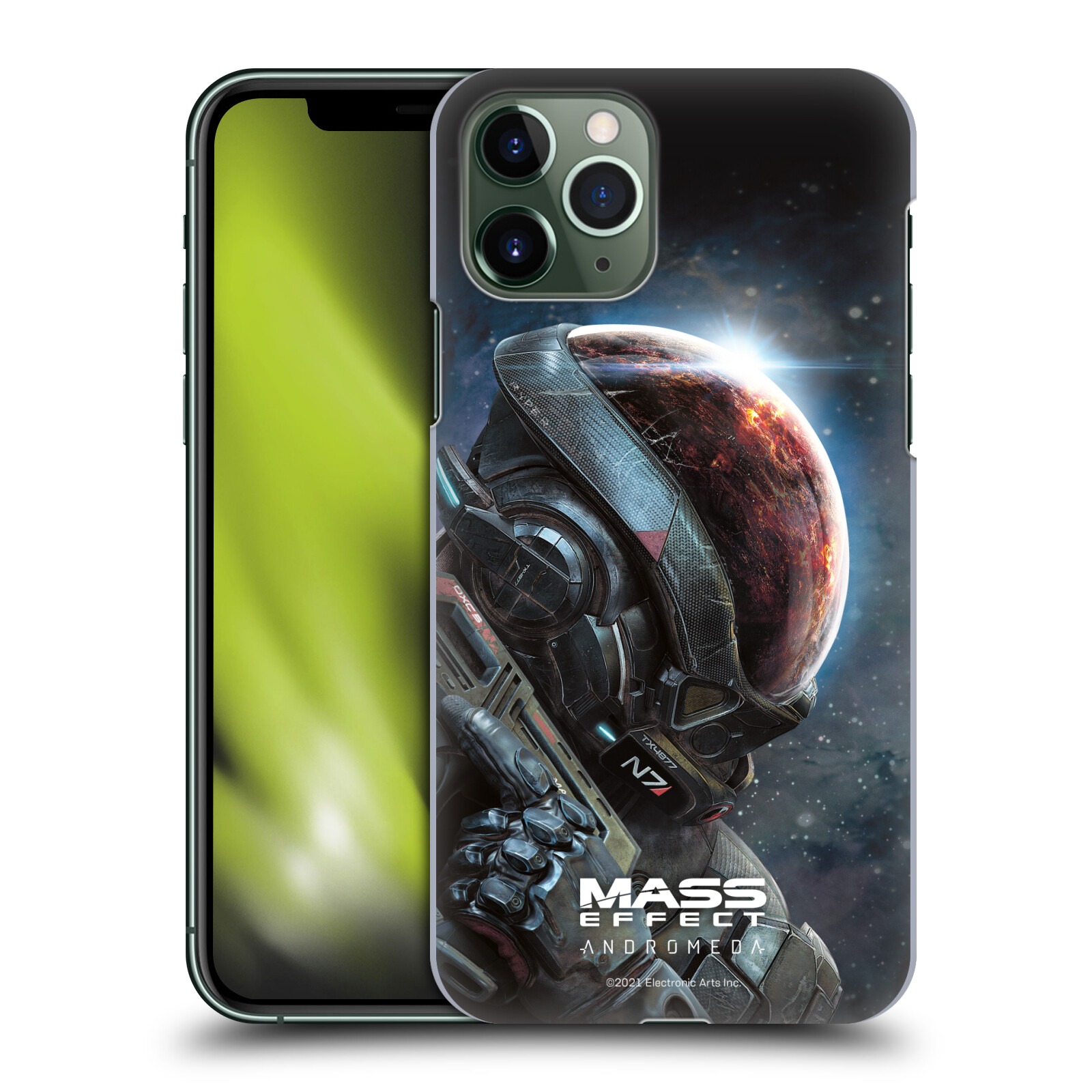 Zadní obal pro mobil Apple Iphone 11 PRO - HEAD CASE - Mass Effect - Hlava