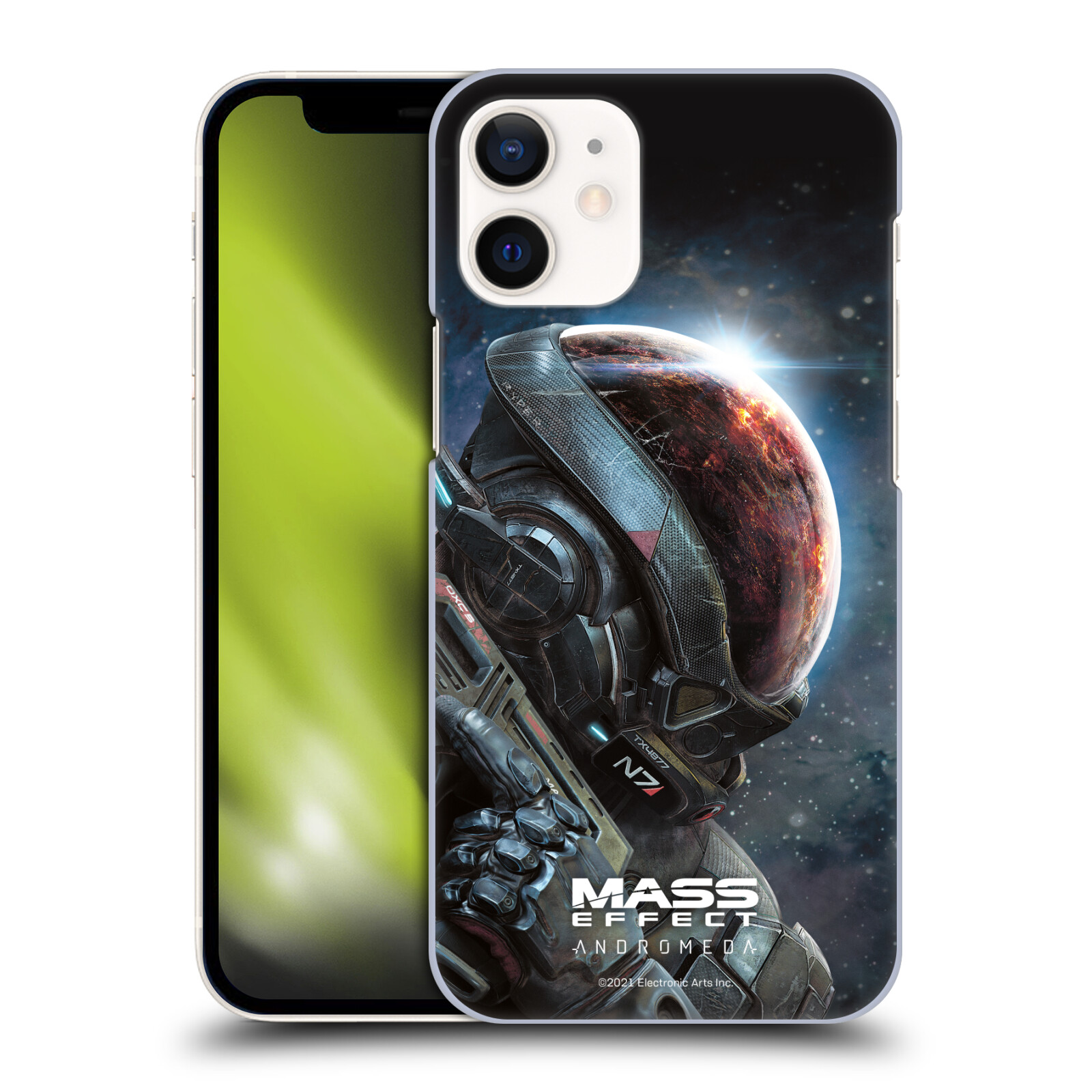 Zadní obal pro mobil Apple iPhone 12 MINI - HEAD CASE - Mass Effect - Hlava