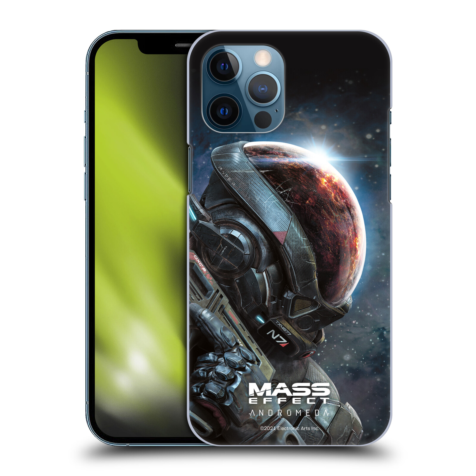 Zadní obal pro mobil Apple iPhone 12 PRO MAX - HEAD CASE - Mass Effect - Hlava
