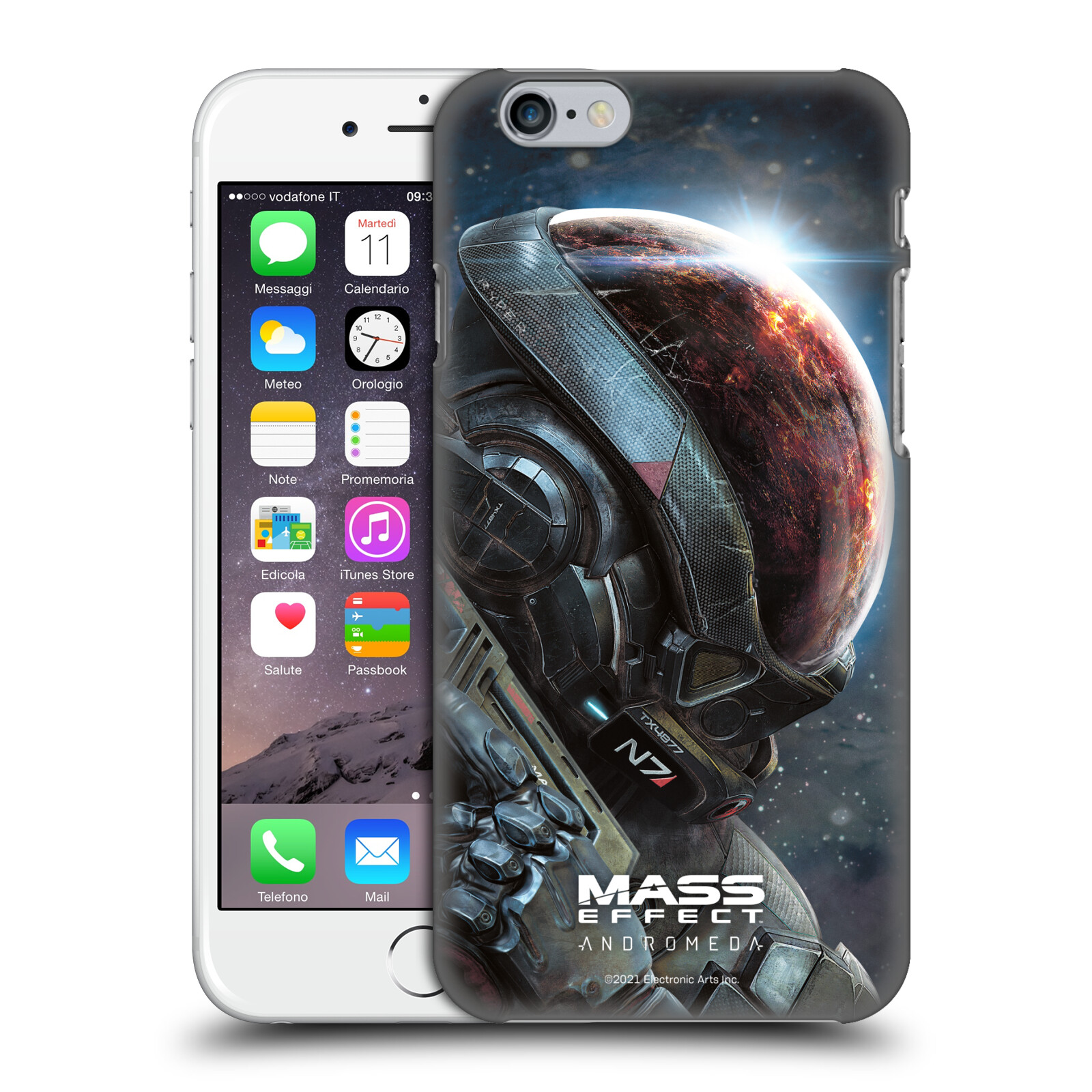 Zadní obal pro mobil Apple Iphone 6/6S - HEAD CASE - Mass Effect - Hlava