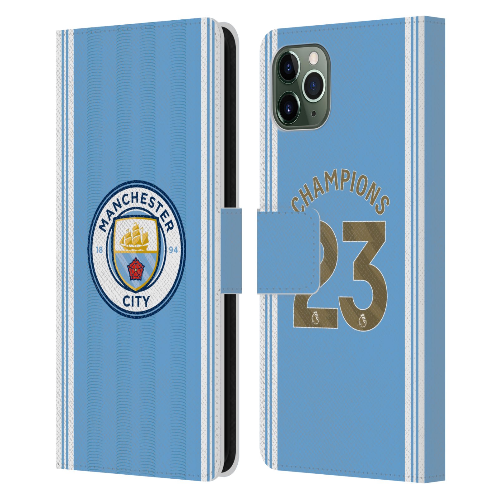 Pouzdro na mobil Apple Iphone 11 Pro Max - HEAD CASE - Manchester City - Champions dres 2