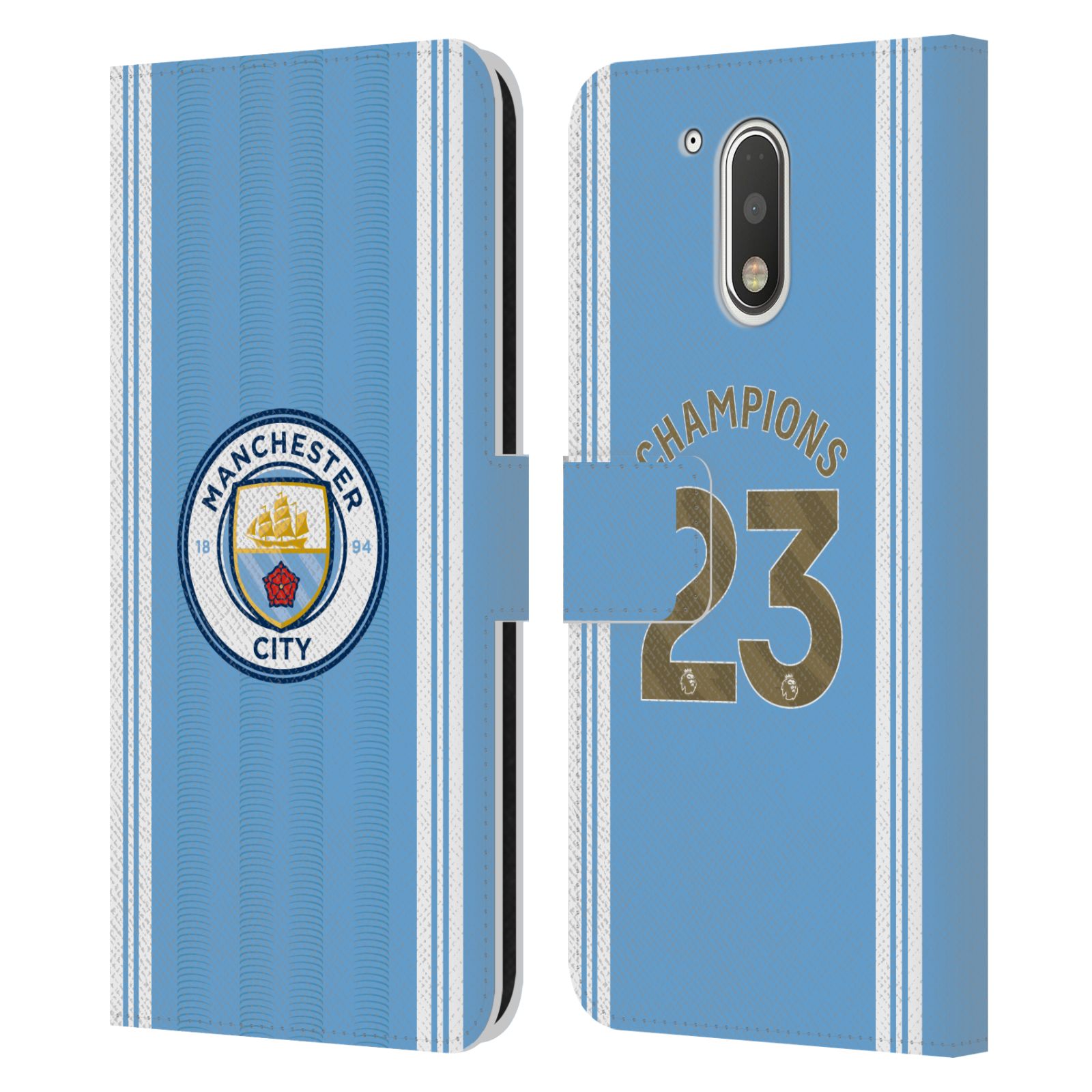 Pouzdro na mobil Motorola Moto G41 - HEAD CASE - Manchester City - Champions dres 2