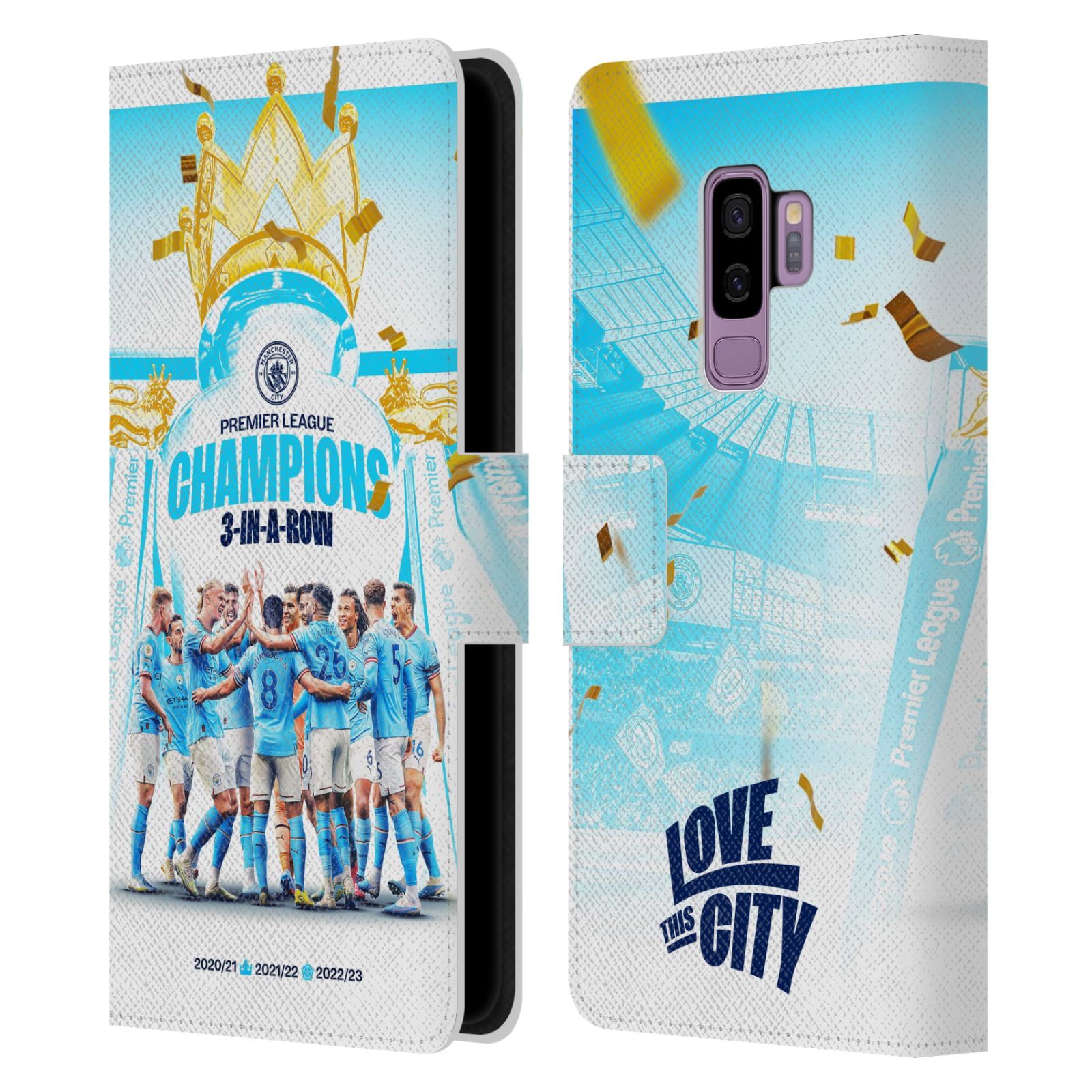 Pouzdro na mobil Samsung Galaxy S9+ / S9 PLUS - HEAD CASE - Manchester City - Champions 2