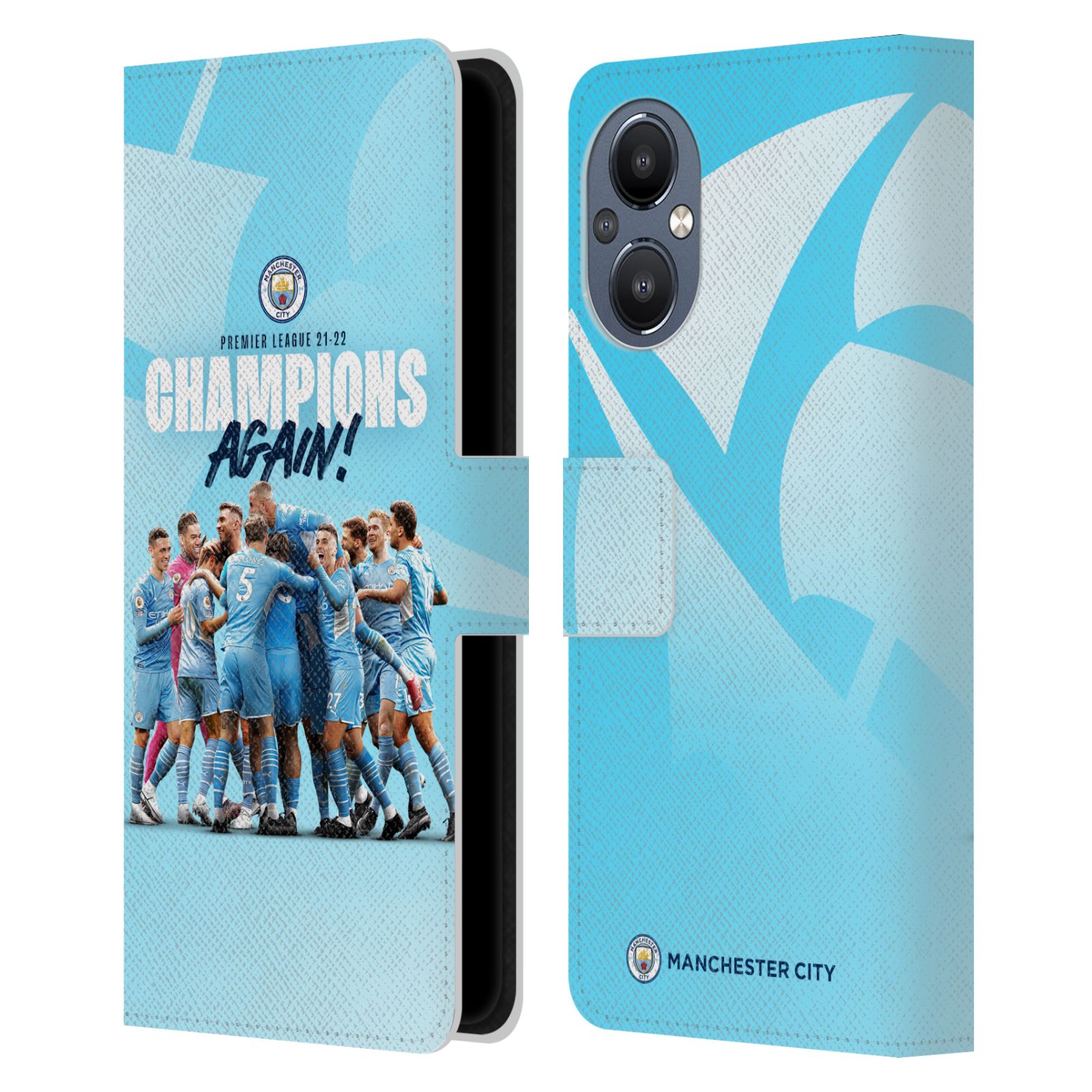 Pouzdro na mobil OnePlus Nord N20 5G - HEAD CASE - Manchester City - Šampioni