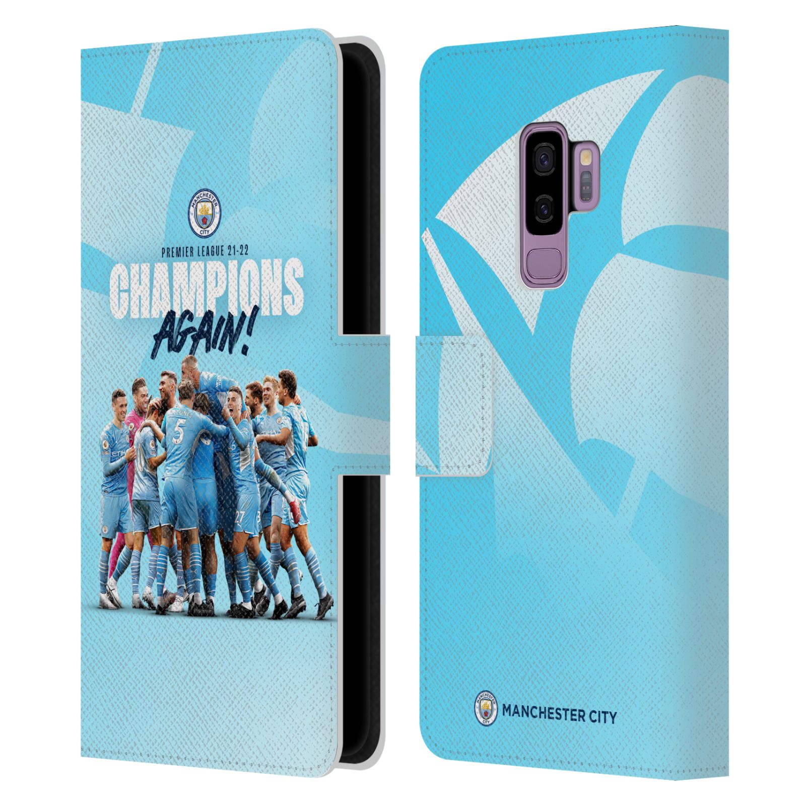 Pouzdro na mobil Samsung Galaxy S9+ / S9 PLUS - HEAD CASE - Manchester City - Šampioni