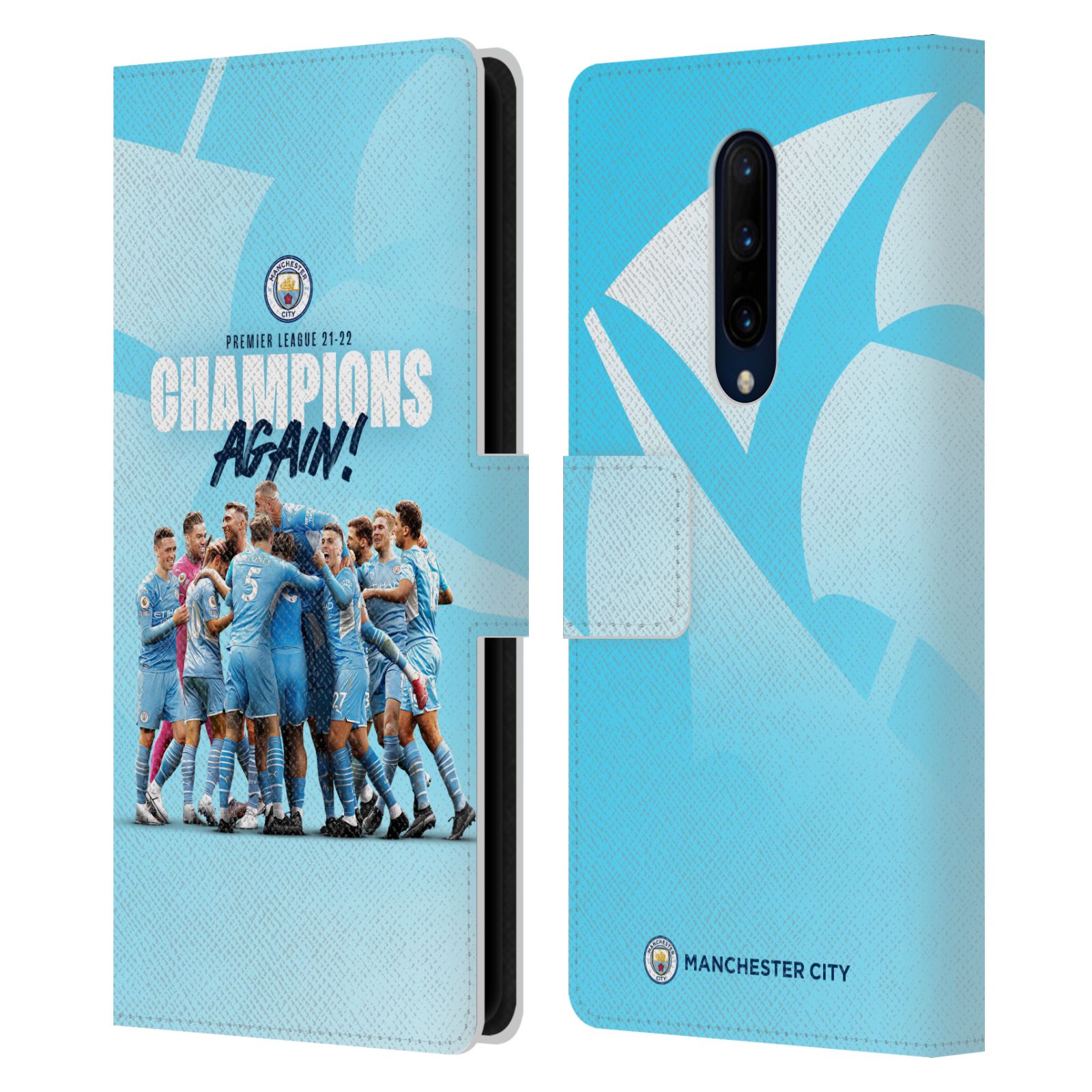 Pouzdro na mobil OnePlus 7 PRO  - HEAD CASE - Manchester City - Šampioni