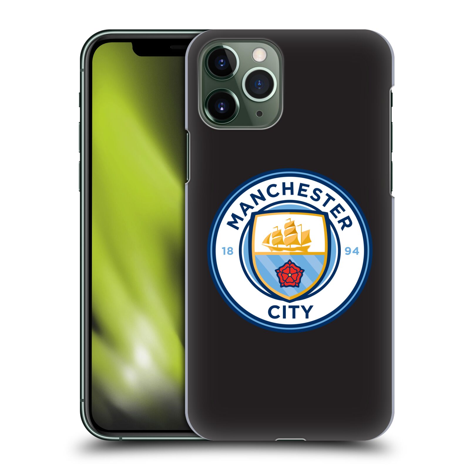 Zadní obal pro mobil Apple Iphone 11 PRO - HEAD CASE - Manchester City - Logo černá