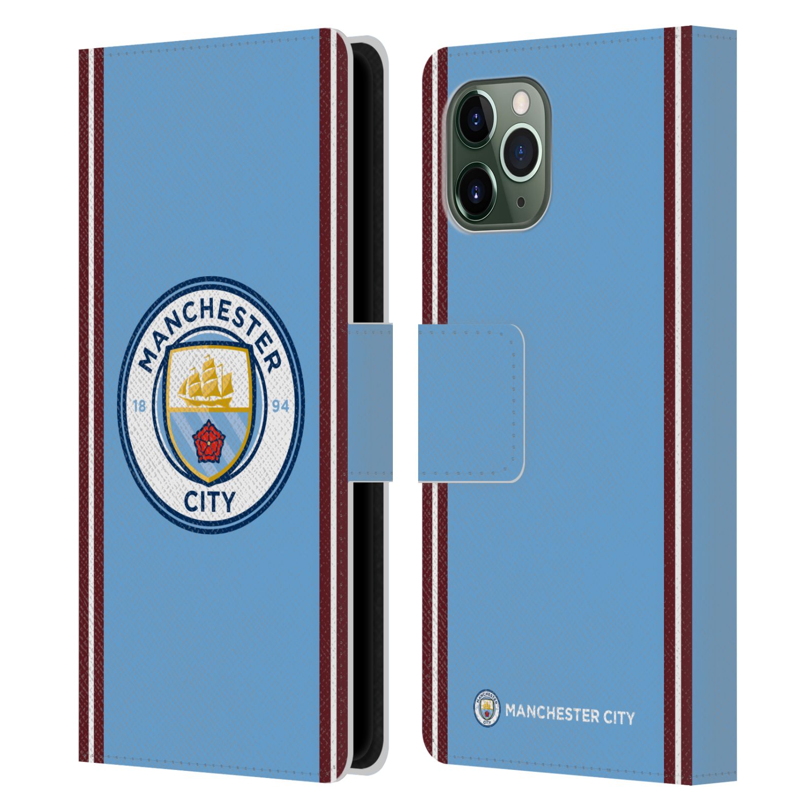 Pouzdro na mobil Apple Iphone 11 Pro - HEAD CASE - Manchester City velký znak