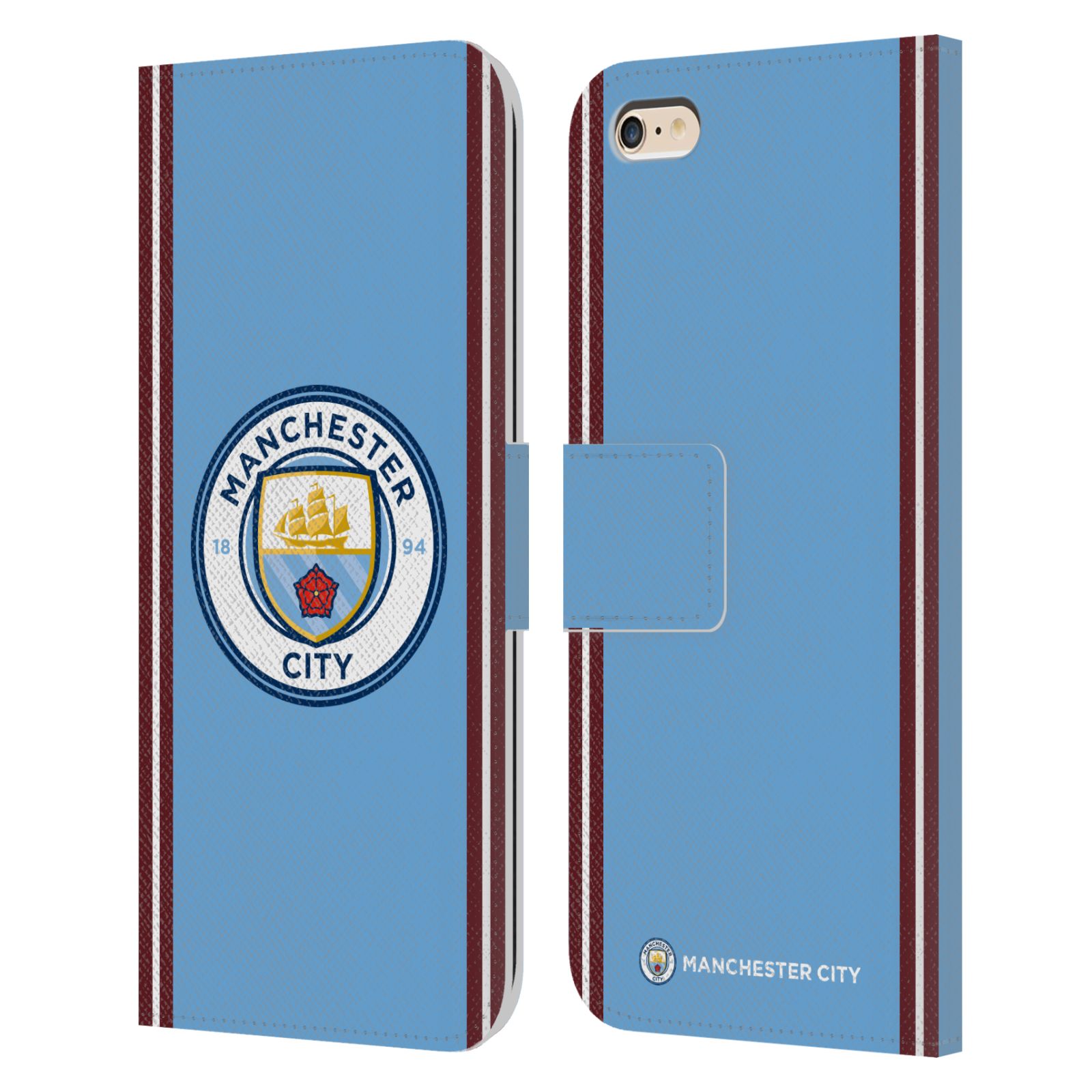Pouzdro na mobil Apple Iphone 6 PLUS / 6S PLUS - HEAD CASE - Manchester City velký znak