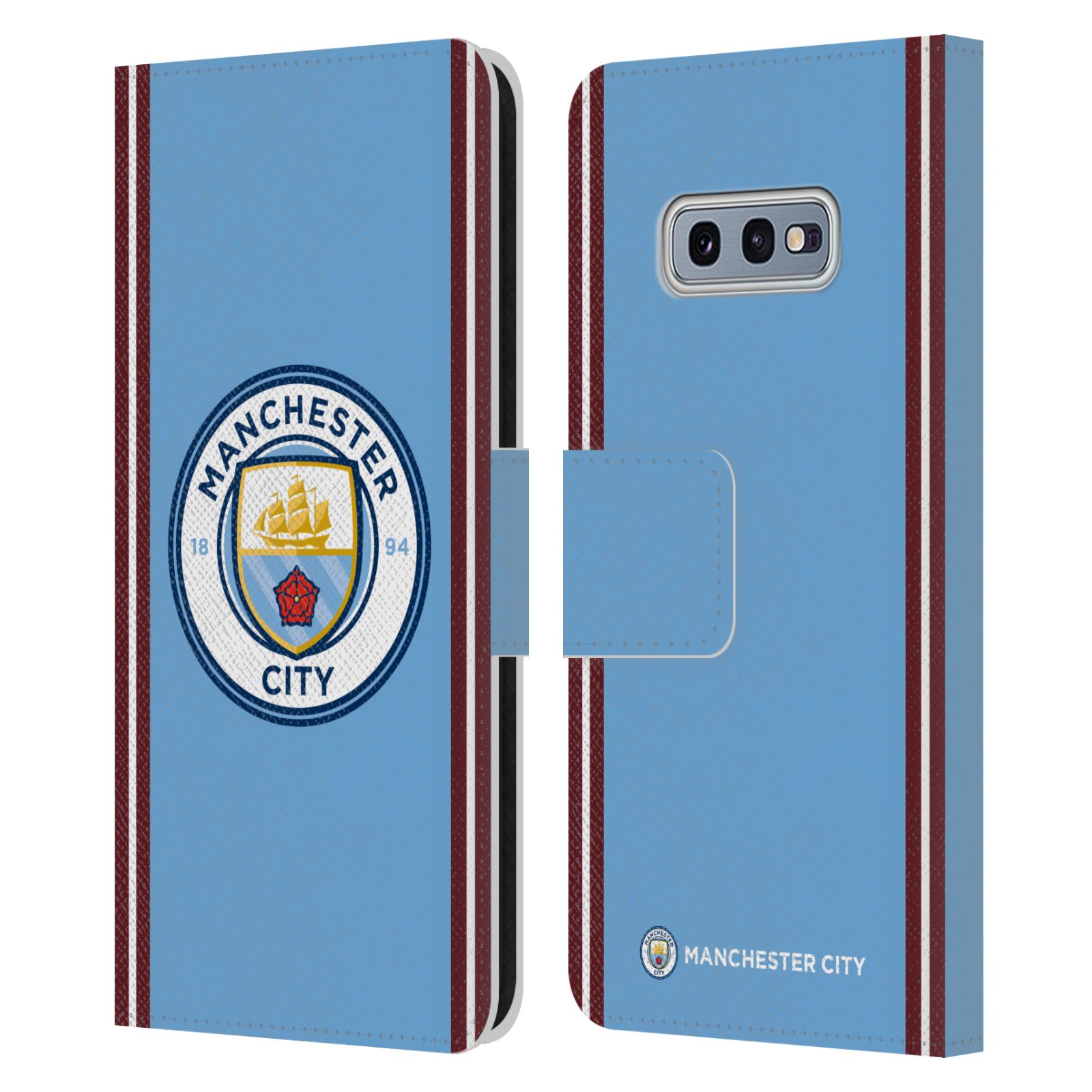Pouzdro na mobil Samsung Galaxy S10e  - HEAD CASE - Manchester City velký znak
