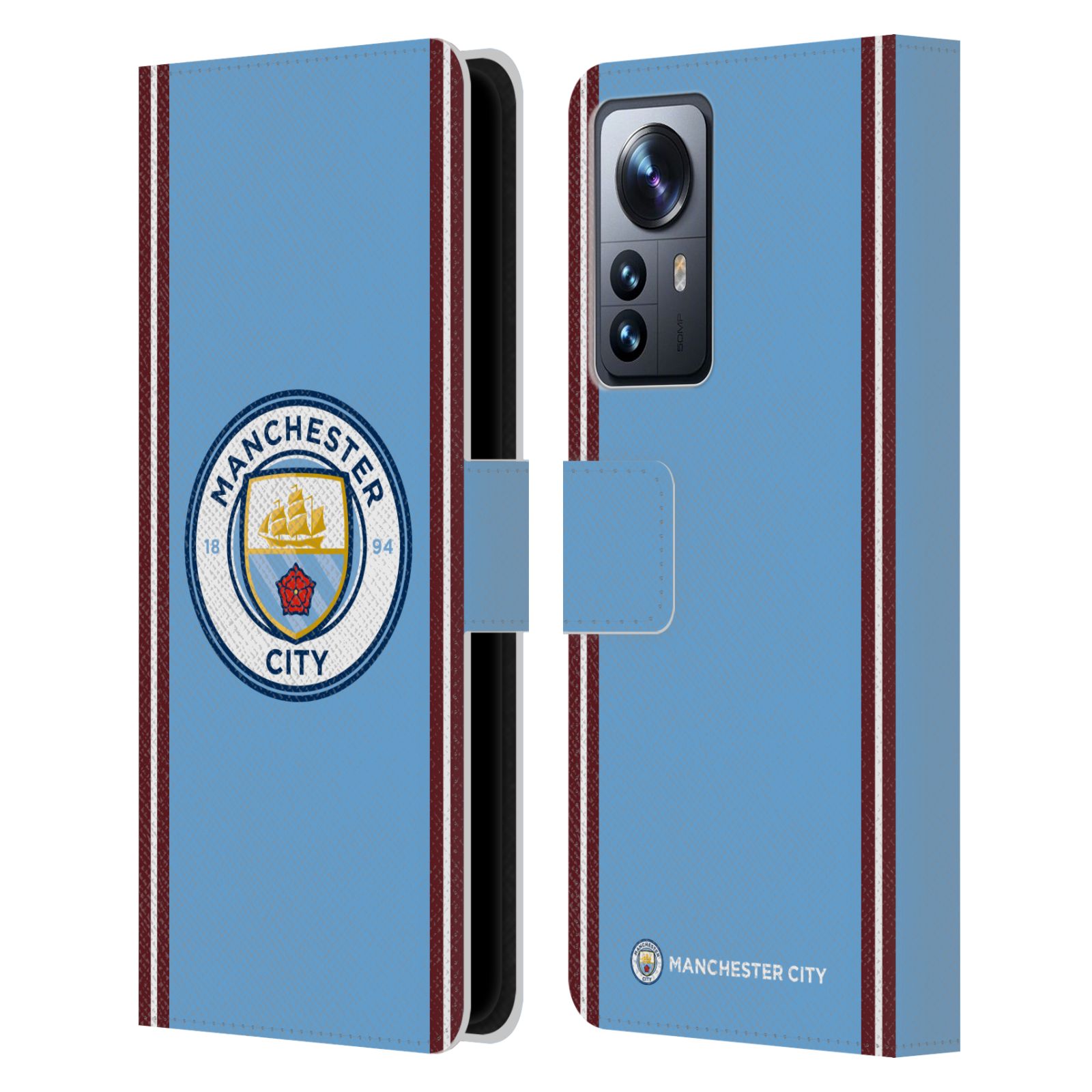 Pouzdro na mobil Xiaomi 12 PRO - HEAD CASE - Manchester City velký znak