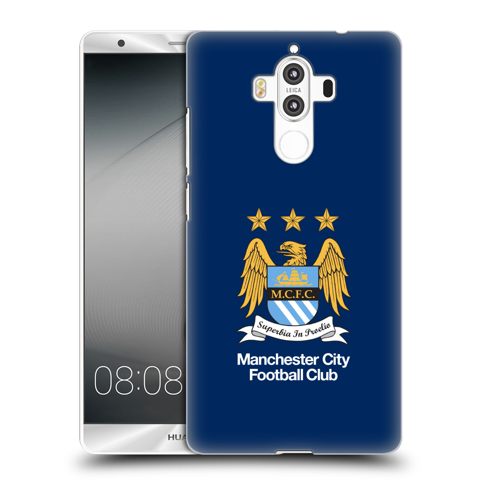 HEAD CASE plastový obal na mobil Huawei Mate 9 Fotbalový klub Manchester City modré pozadí velký znak