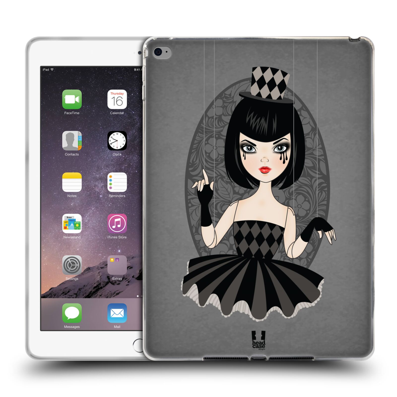 Design Doll Ipad | head case designs marionette dolls soft gel case for apple Design Doll Ipad | head case designs marionette dolls soft gel case for apple