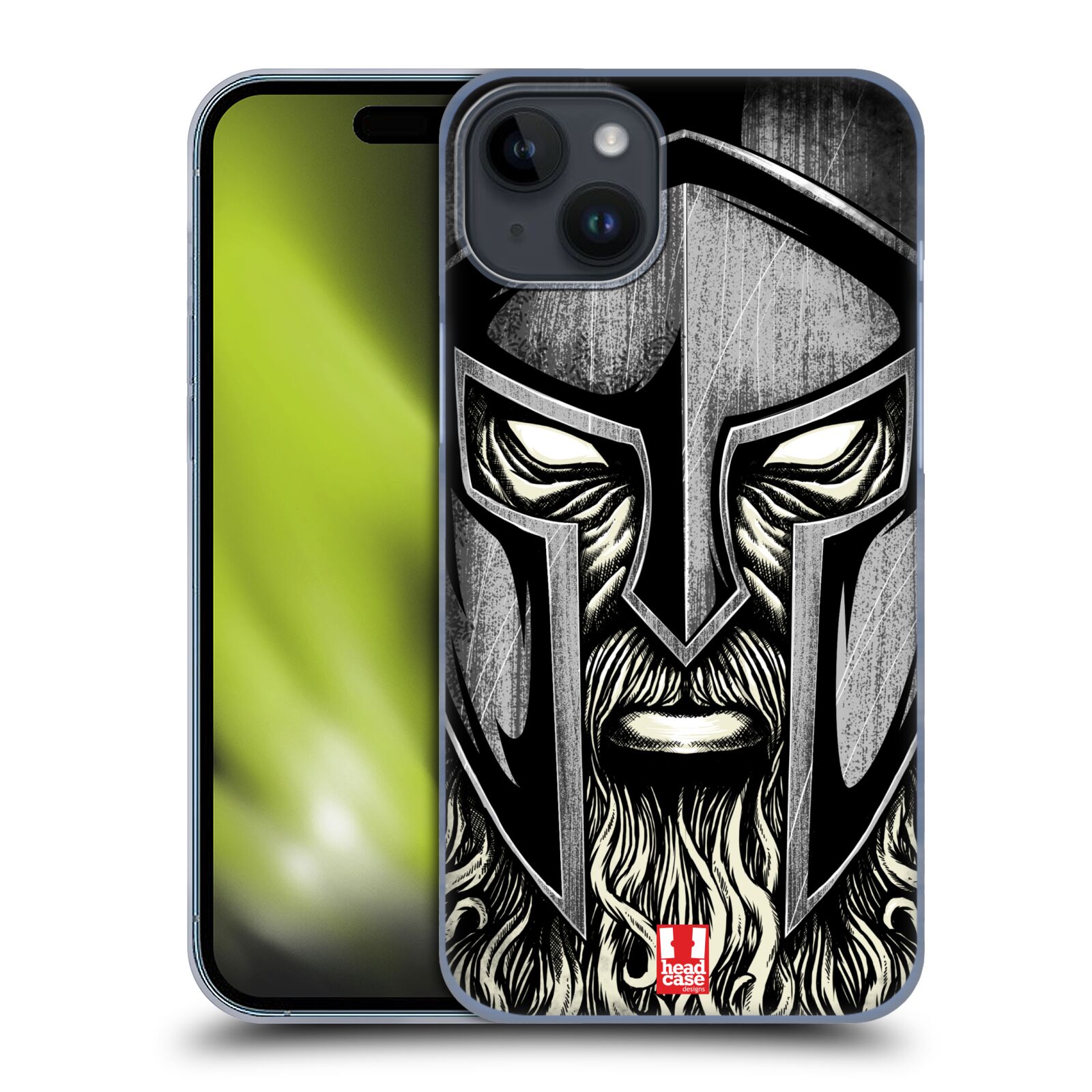 Plastový obal HEAD CASE na mobil Apple Iphone 15 PLUS  - Bojovník Sparta