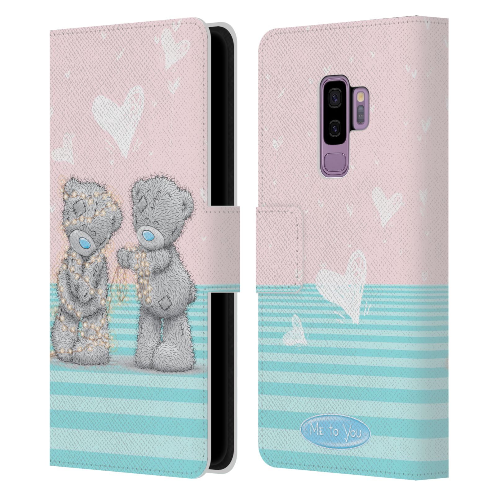 Pouzdro na mobil Samsung Galaxy S9+ / S9 PLUS - HEAD CASE - Me To You - Zamilovaní medvídci