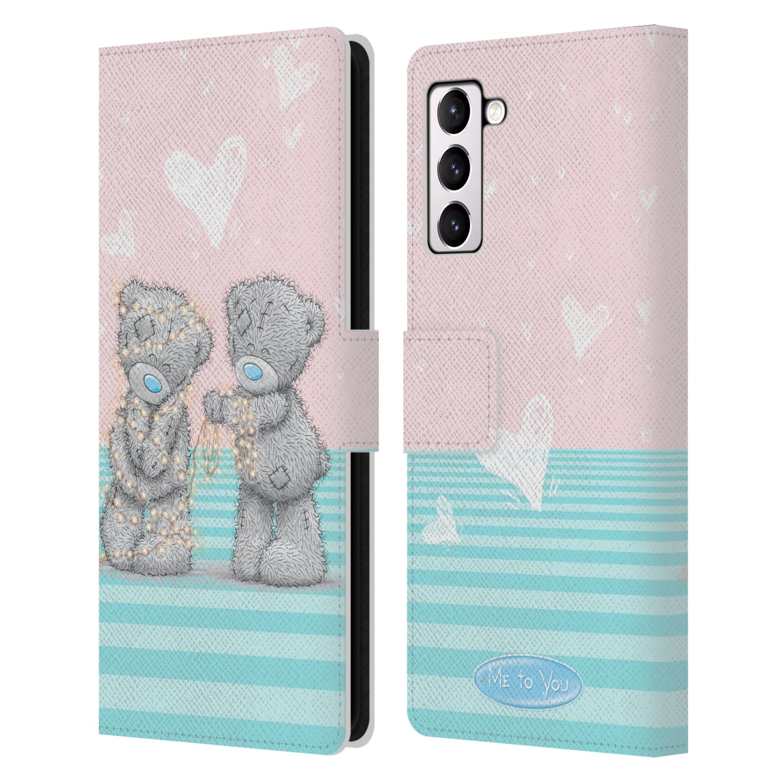 Pouzdro na mobil Samsung Galaxy S21+ 5G  - HEAD CASE - Me To You - Zamilovaní medvídci