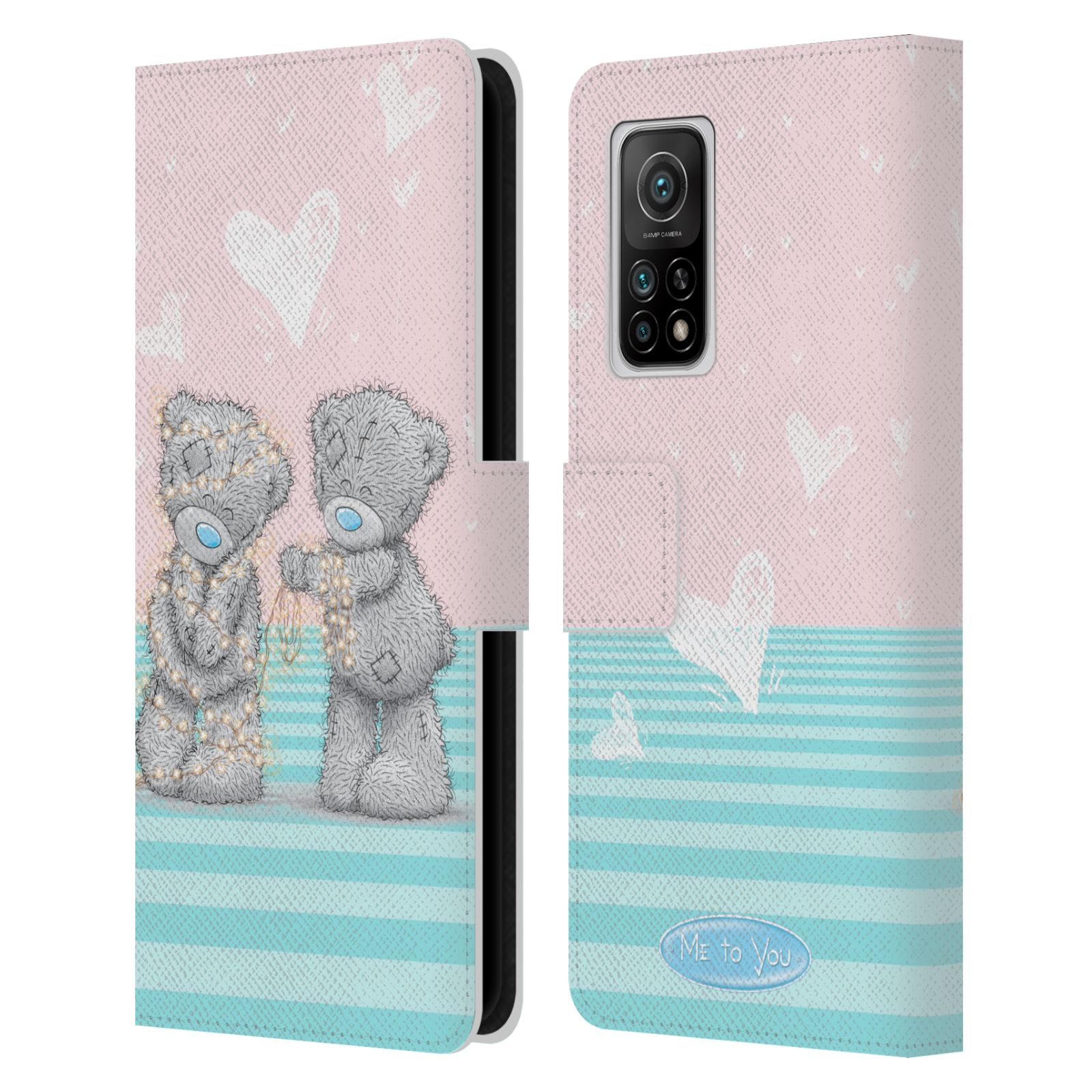 Pouzdro na mobil Xiaomi Mi 10T / Mi 10T PRO - HEAD CASE - Me To You - Zamilovaní medvídci