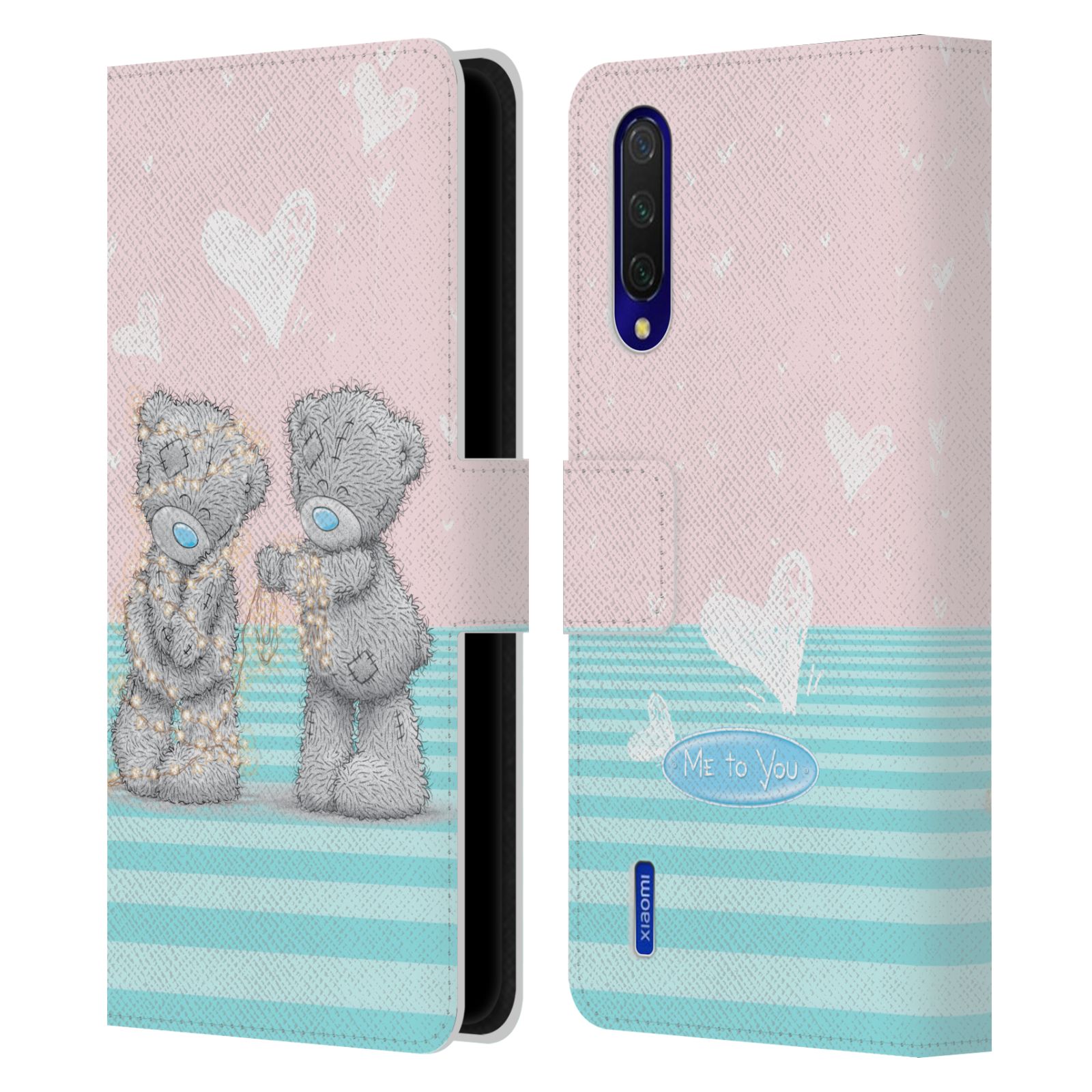 Pouzdro na mobil Xiaomi Mi 9 LITE  - HEAD CASE - Me To You - Zamilovaní medvídci