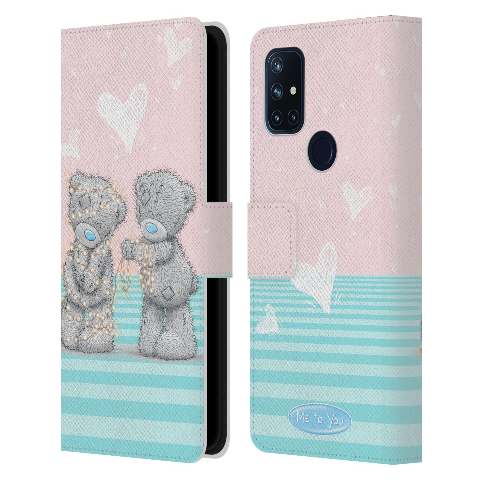Pouzdro na mobil OnePlus Nord N10 5G - HEAD CASE - Me To You - Zamilovaní medvídci