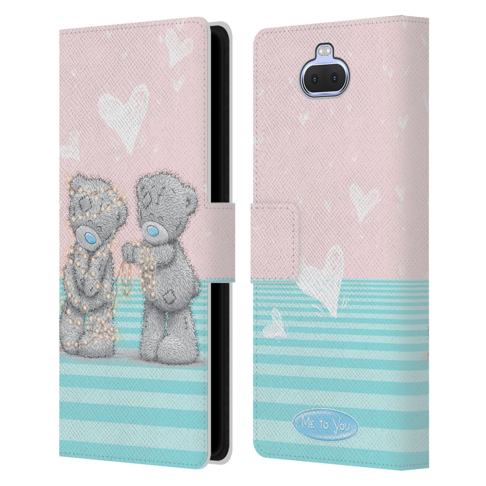 Pouzdro na mobil Sony Xperia 10 PLUS  - HEAD CASE - Me To You - Zamilovaní medvídci