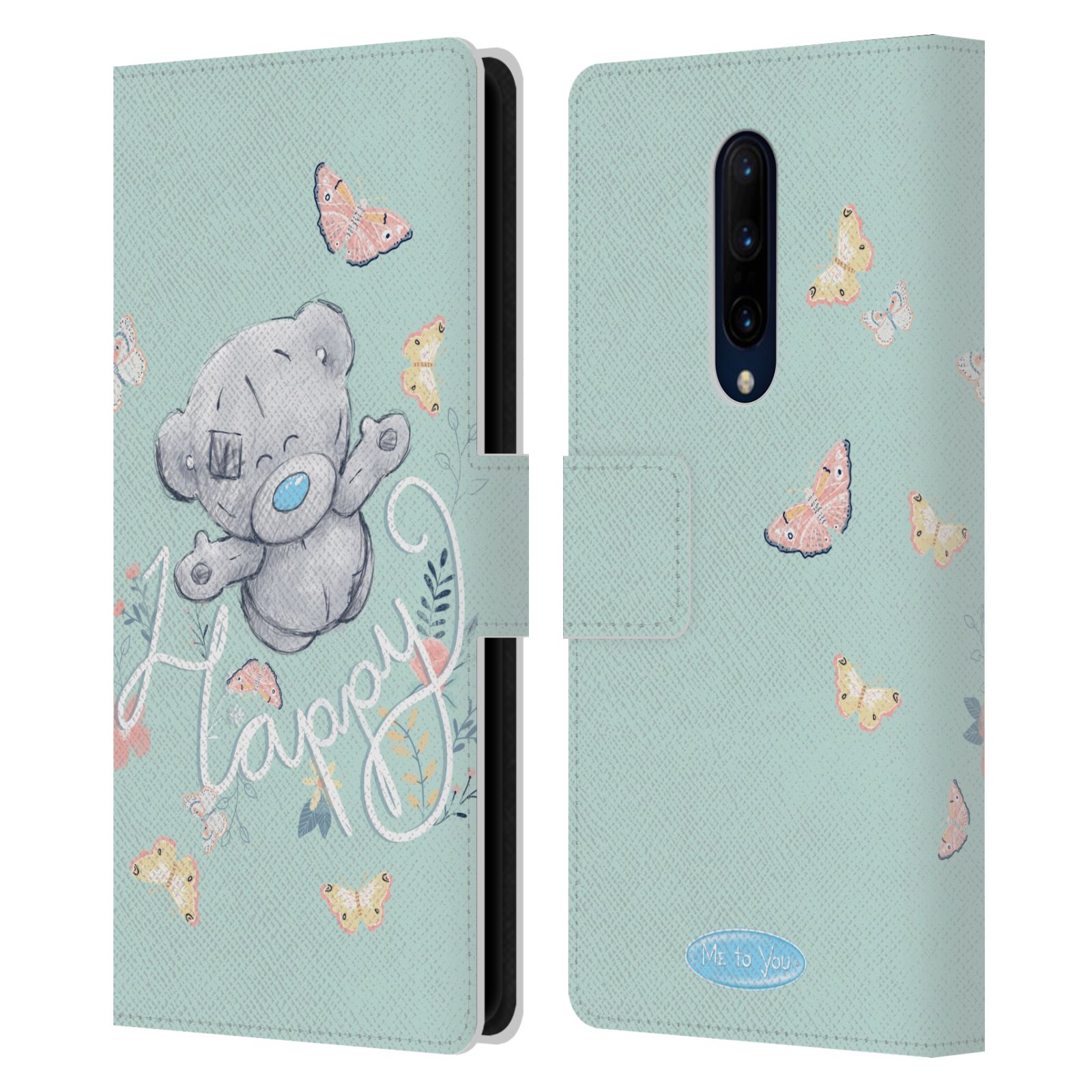 Pouzdro na mobil OnePlus 7 PRO  - HEAD CASE - Me To You - Medvídek na louce s motýlkem