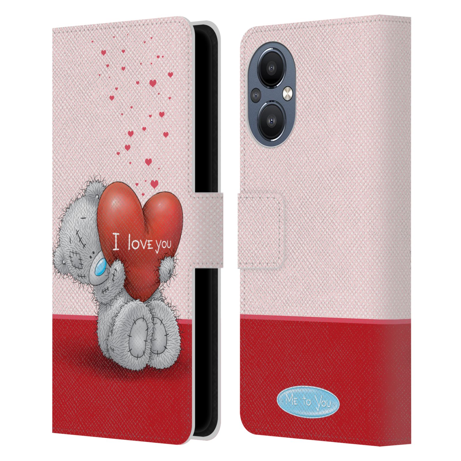 Pouzdro na mobil OnePlus Nord N20 5G - HEAD CASE - Me To You - Medvídek a velké srdce