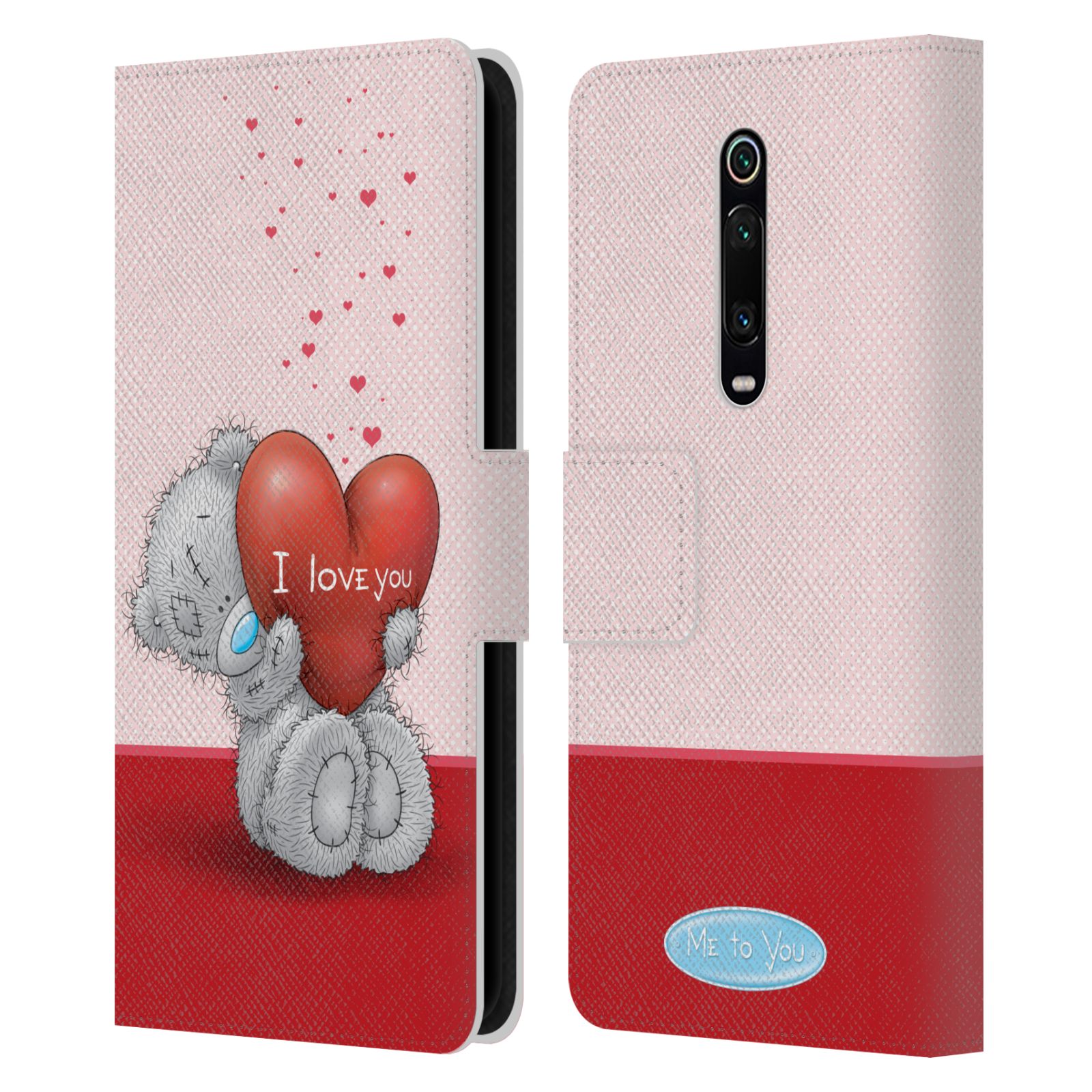 Pouzdro na mobil Xiaomi Mi 9T  - HEAD CASE - Me To You - Medvídek a velké srdce
