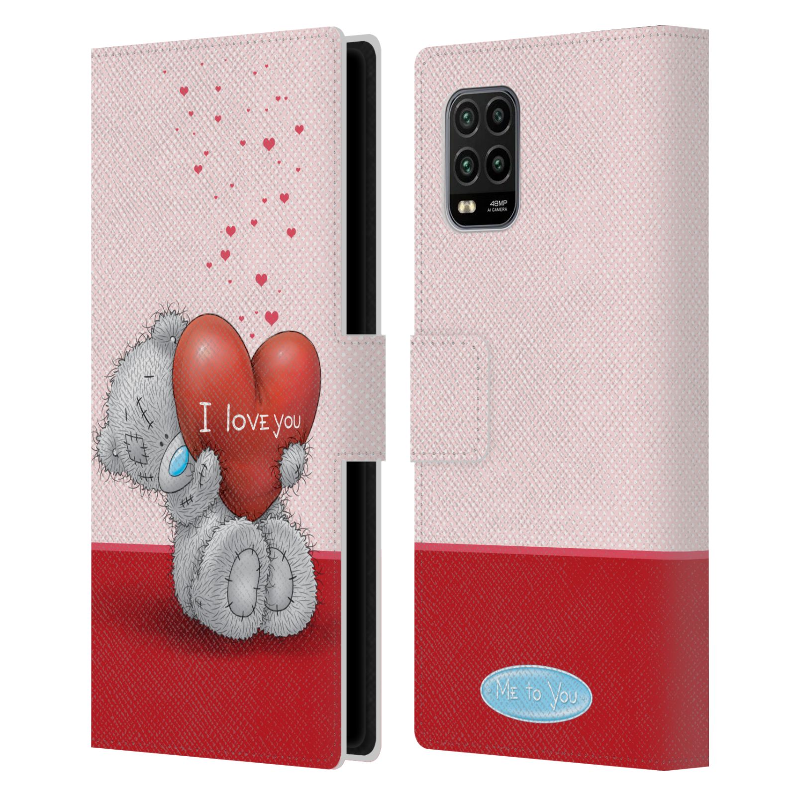 Pouzdro na mobil Xiaomi Mi 10 LITE  - HEAD CASE - Me To You - Medvídek a velké srdce