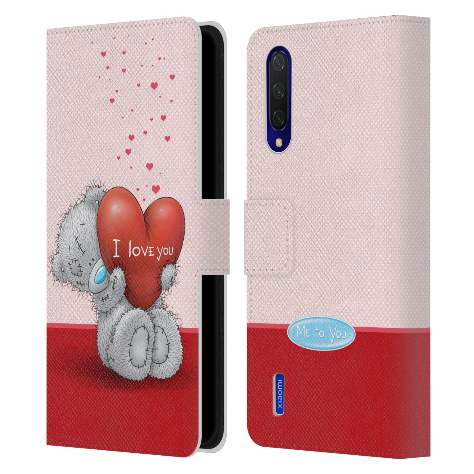 Pouzdro na mobil Xiaomi Mi 9 LITE  - HEAD CASE - Me To You - Medvídek a velké srdce