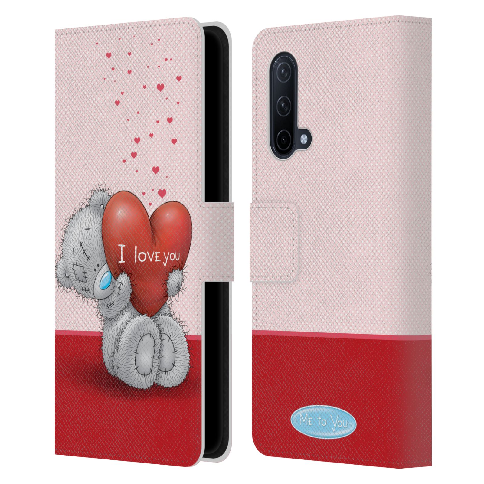 Pouzdro na mobil OnePlus Nord CE 5G - HEAD CASE - Me To You - Medvídek a velké srdce