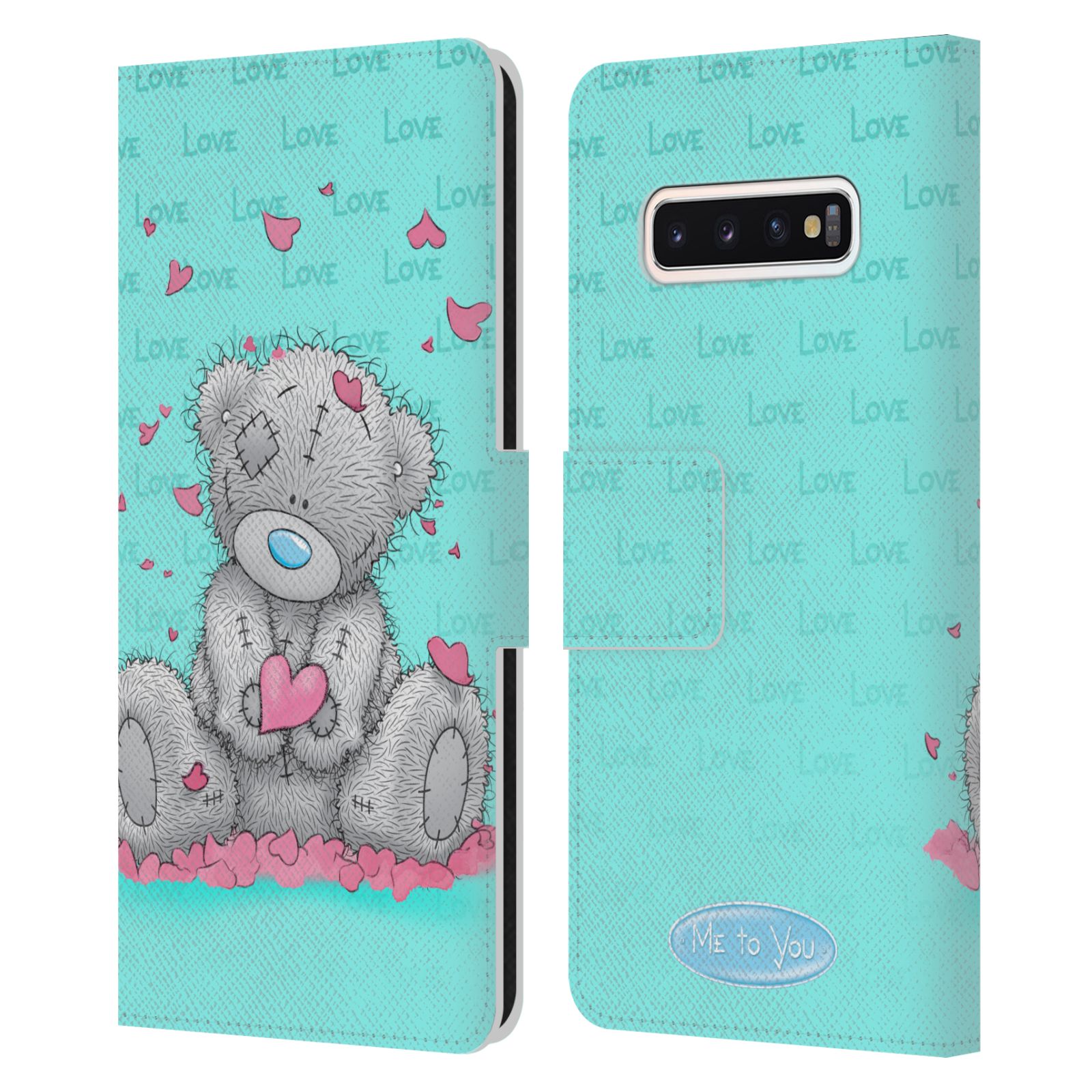 Pouzdro na mobil Samsung Galaxy S10 - HEAD CASE - Me To You - Medvídek z lásky