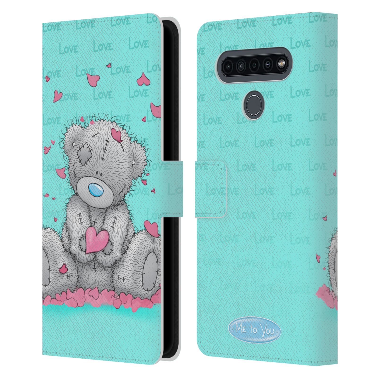 Pouzdro na mobil LG K41s  - HEAD CASE - Me To You - Medvídek z lásky