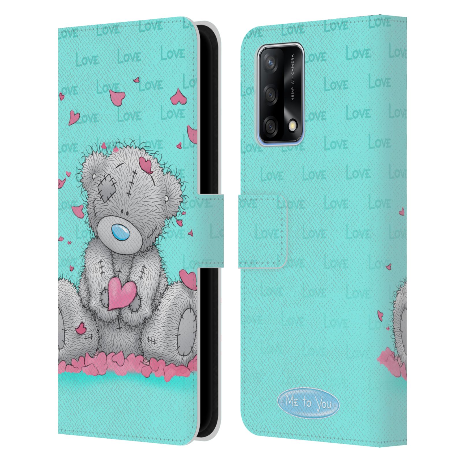 Pouzdro na mobil Oppo A74 - HEAD CASE - Me To You - Medvídek z lásky