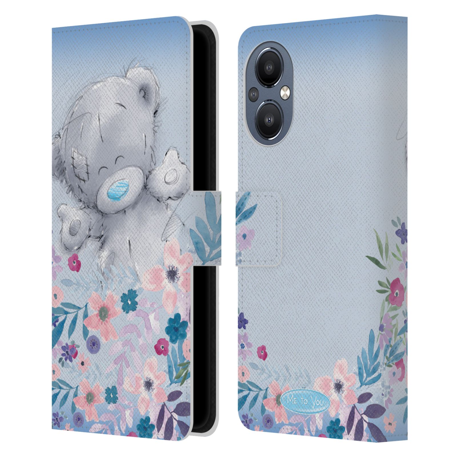 Pouzdro na mobil OnePlus Nord N20 5G - HEAD CASE - Me To You - Medvídek mezi květinami