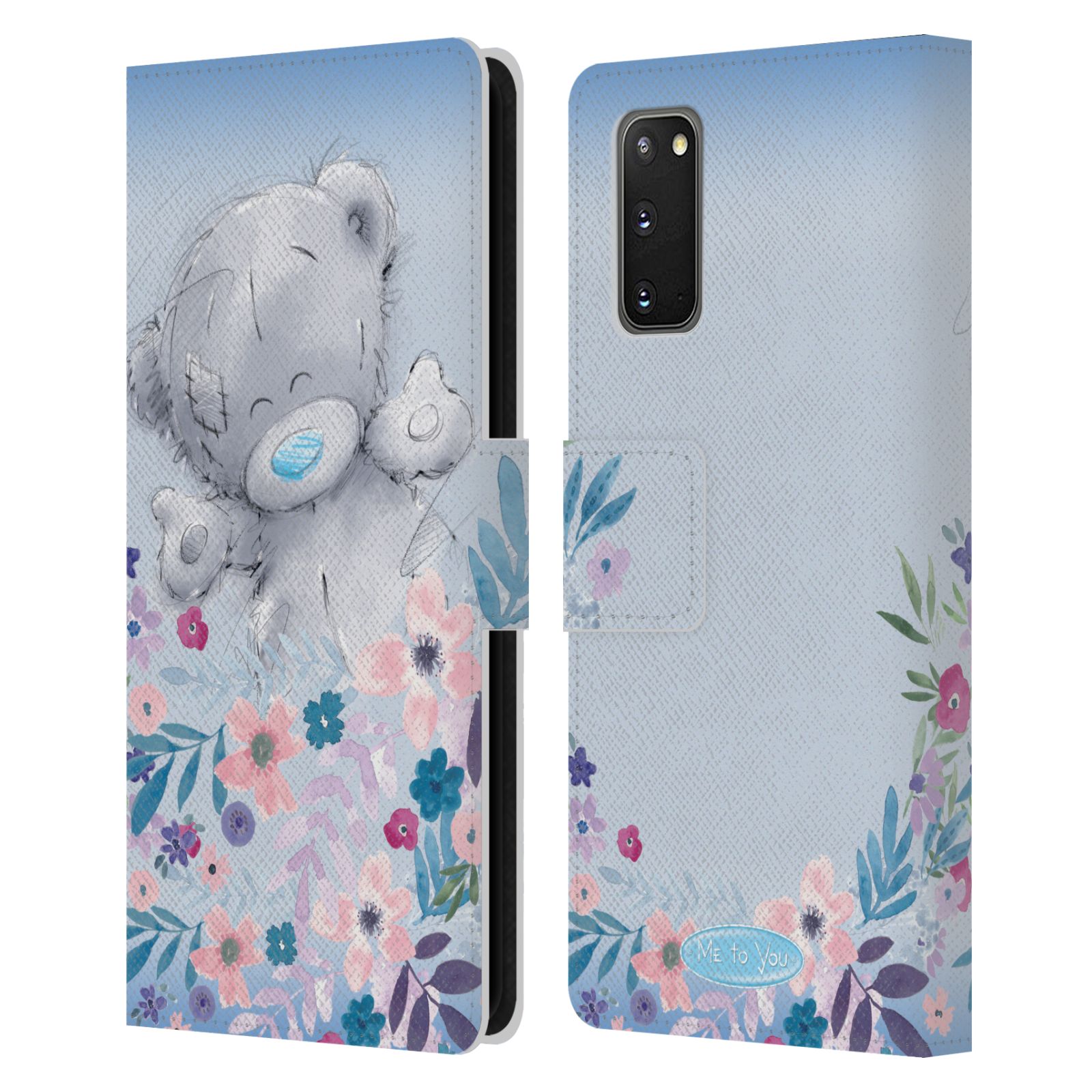 Pouzdro na mobil Samsung Galaxy S20 / S20 5G - HEAD CASE - Me To You - Medvídek mezi květinami
