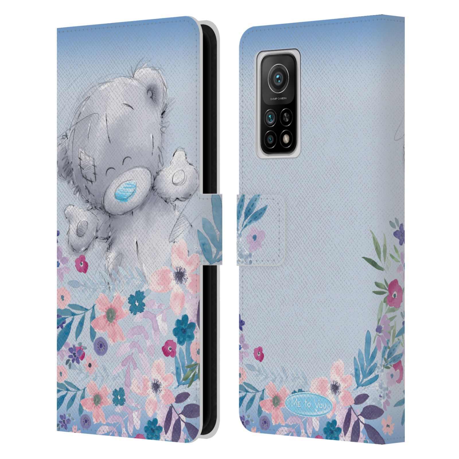 Pouzdro na mobil Xiaomi Mi 10T / Mi 10T PRO - HEAD CASE - Me To You - Medvídek mezi květinami