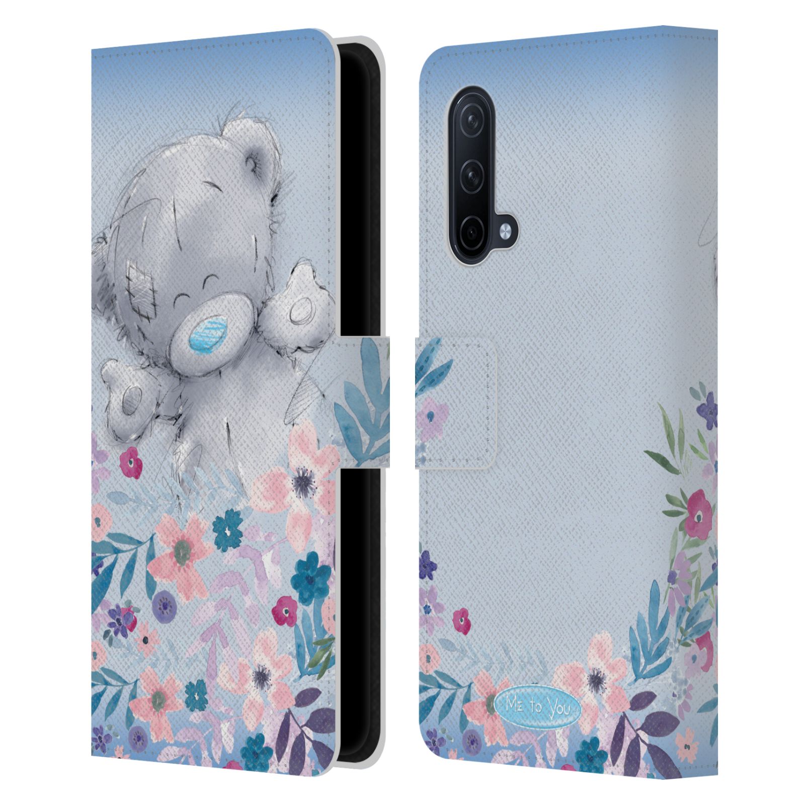 Pouzdro na mobil OnePlus Nord CE 5G - HEAD CASE - Me To You - Medvídek mezi květinami