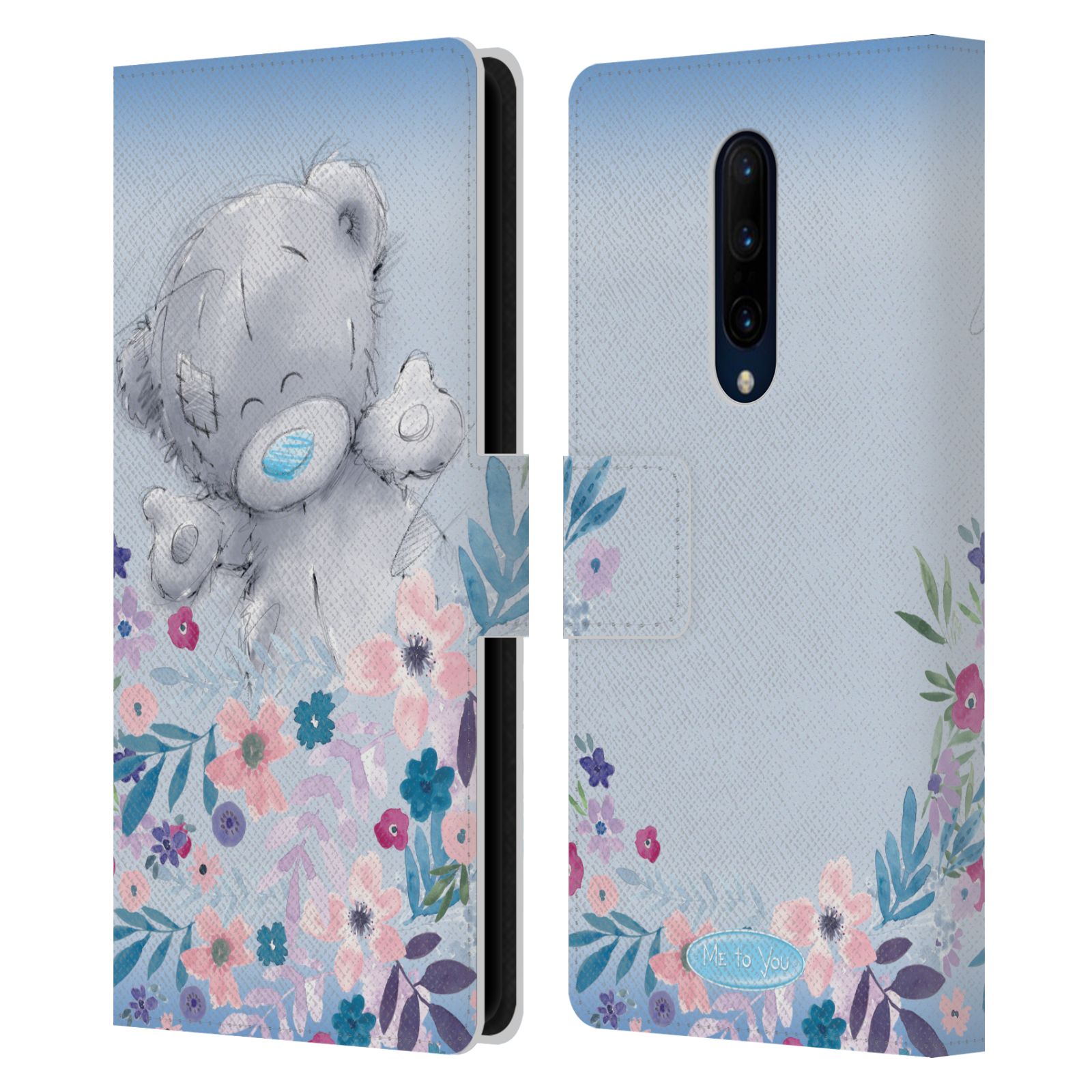 Pouzdro na mobil OnePlus 7 PRO  - HEAD CASE - Me To You - Medvídek mezi květinami
