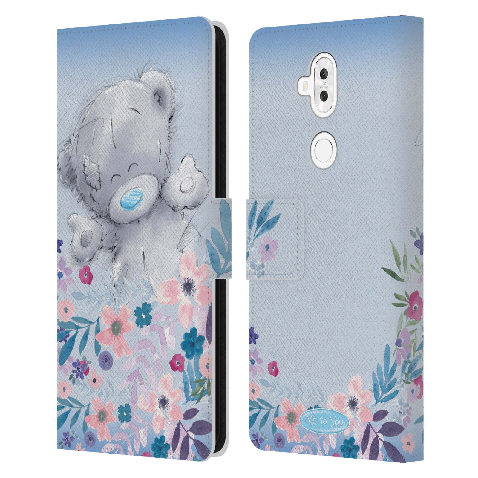 Pouzdro na mobil Asus Zenfone 5 Lite ZC600KL  - HEAD CASE - Me To You - Medvídek mezi květinami